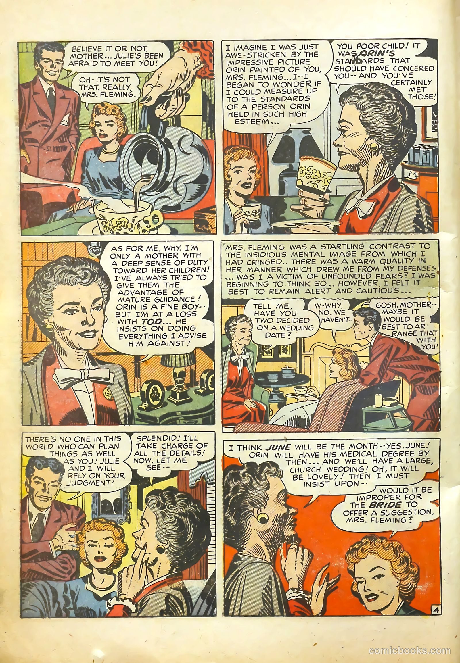 Young Romance #10 (1949) — page 6 of 52