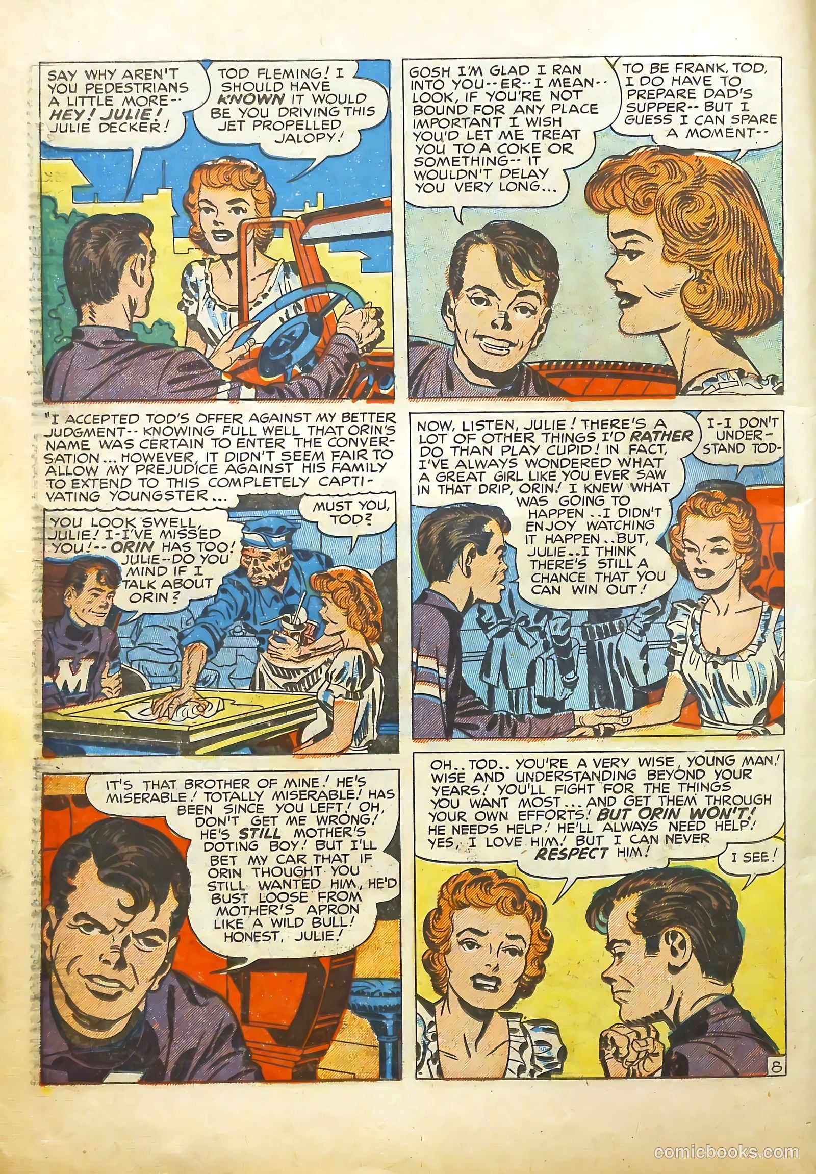 Young Romance #10 (1949) — page 10 of 52