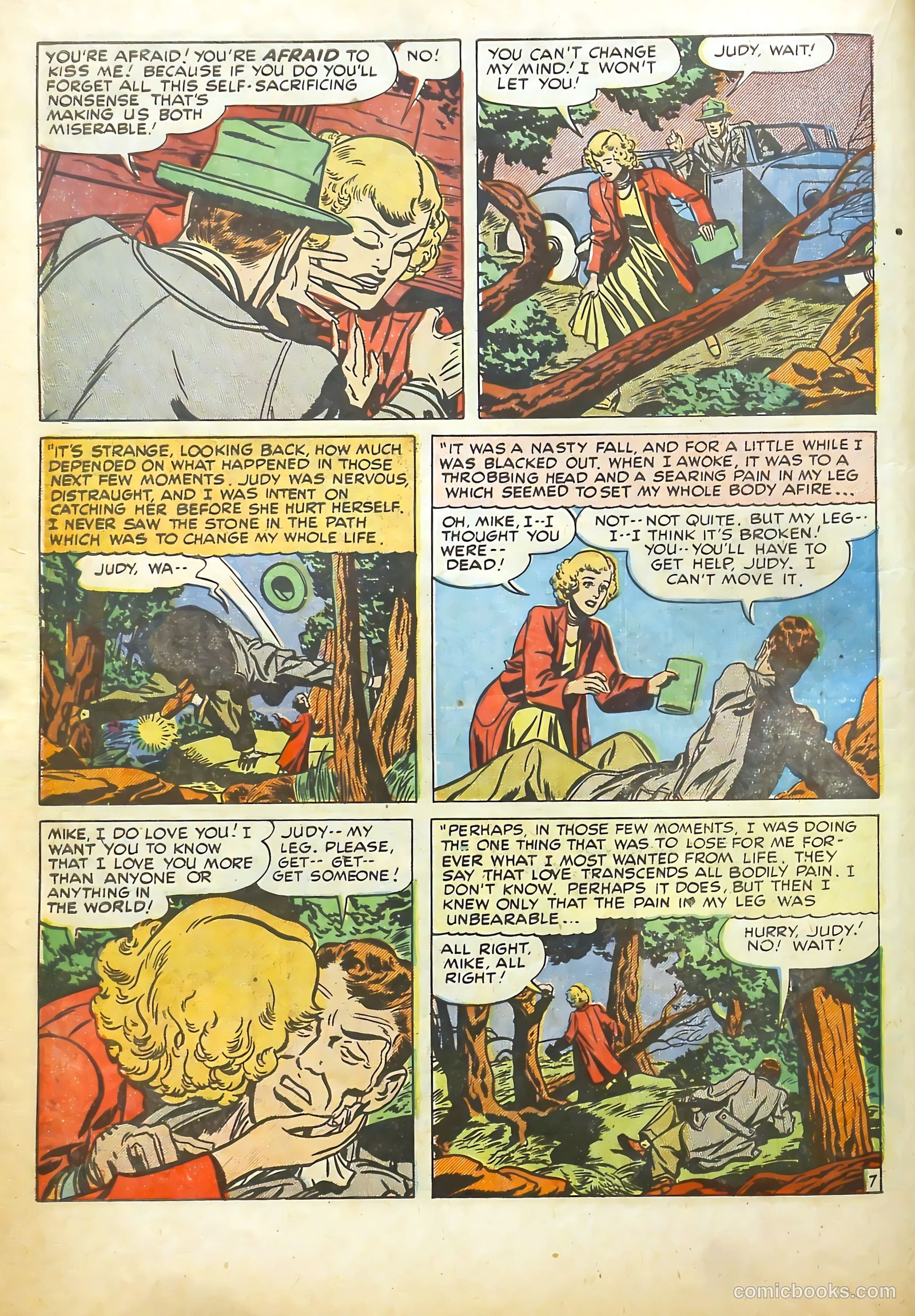 Young Romance #10 (1949) — page 22 of 52