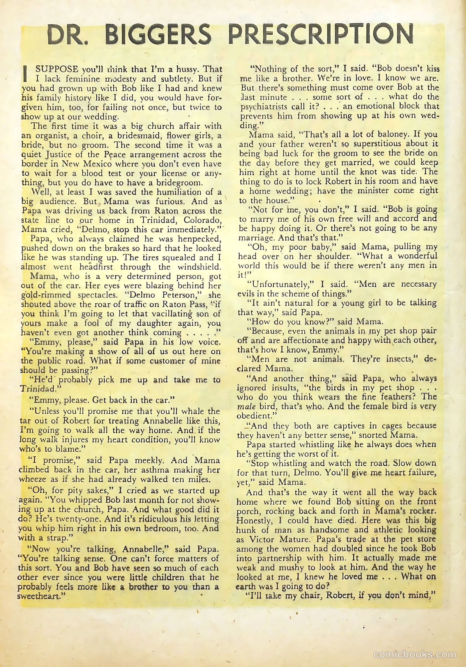 Young Romance #10 (1949) — page 32 of 52