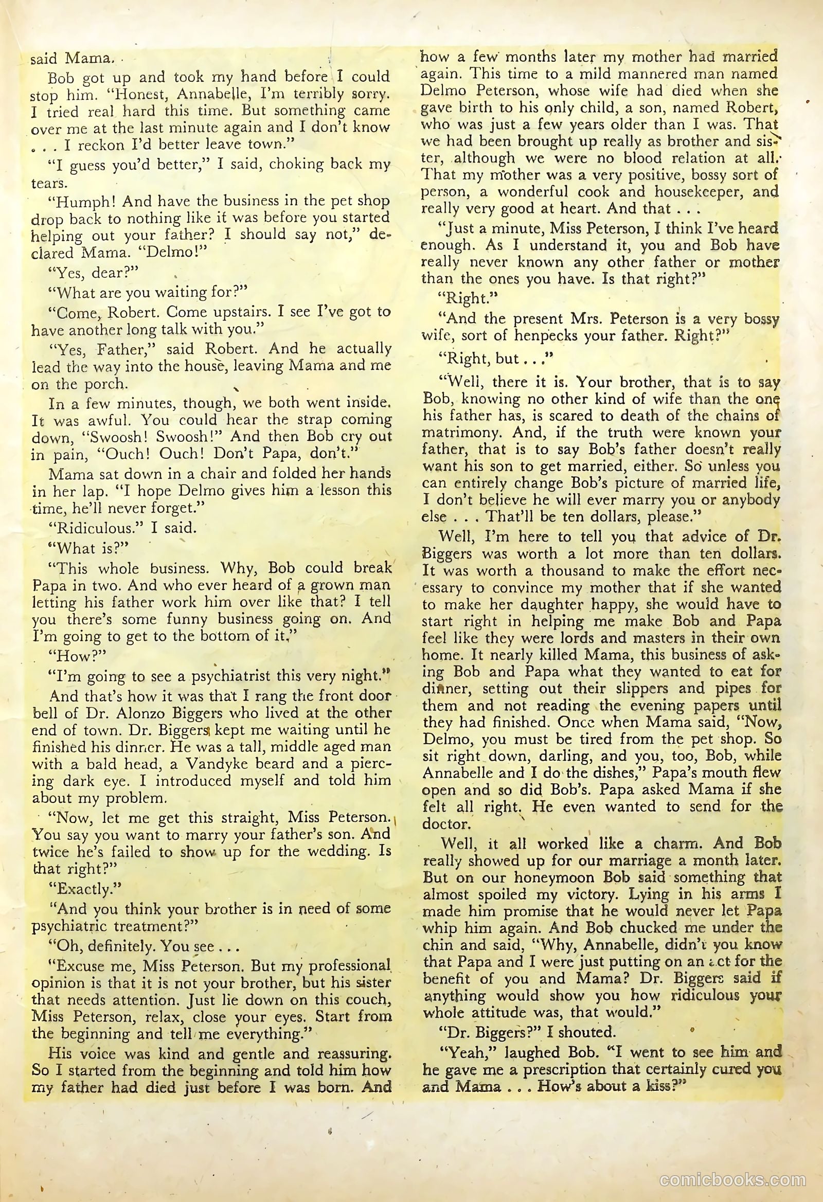 Young Romance #10 (1949) — page 33 of 52