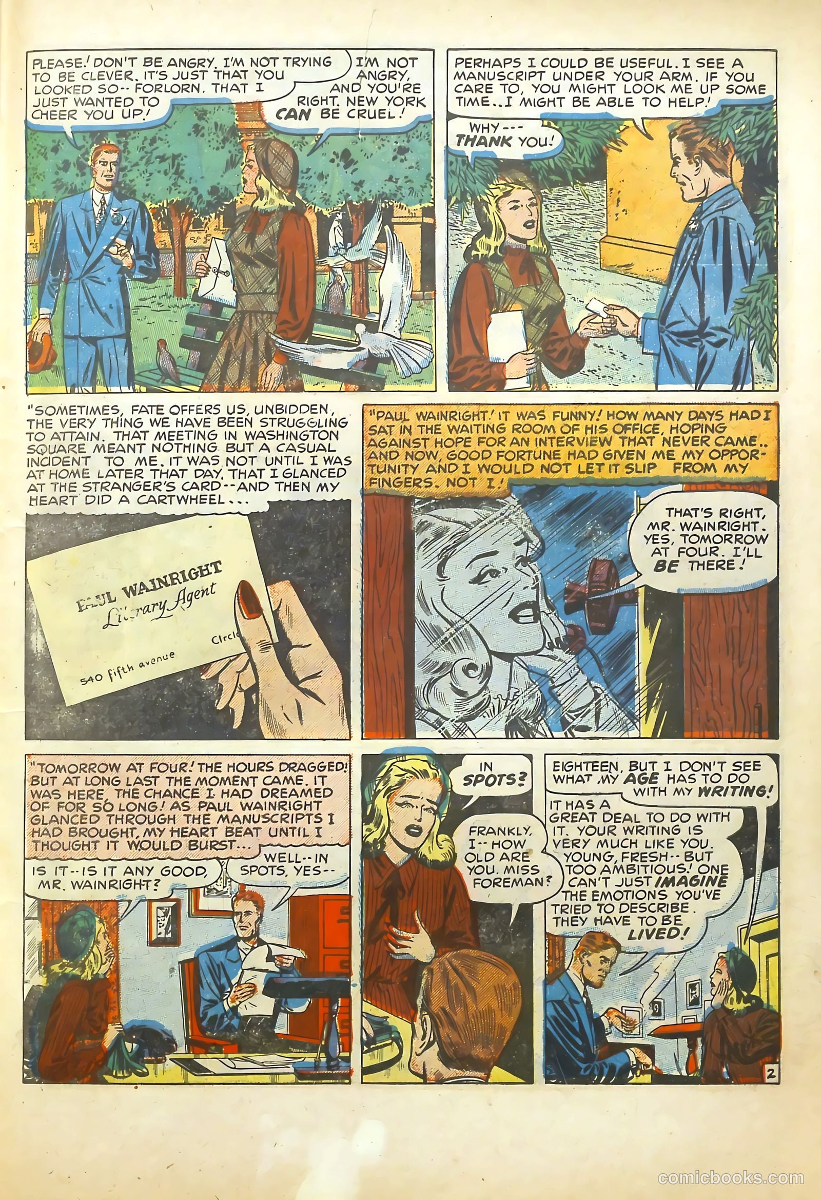 Young Romance #10 (1949) — page 35 of 52