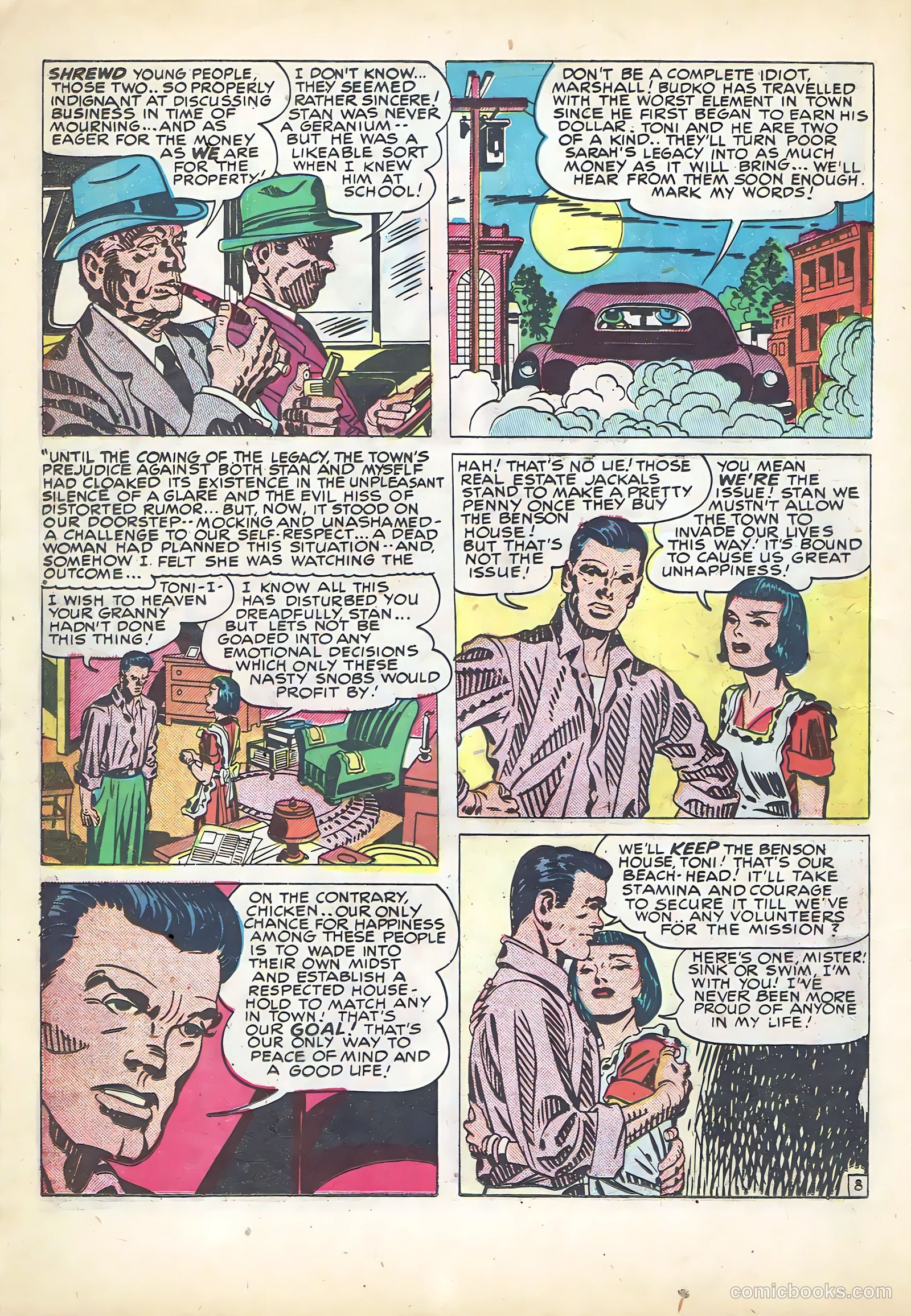 Young Romance #11 (1949) — page 10 of 52