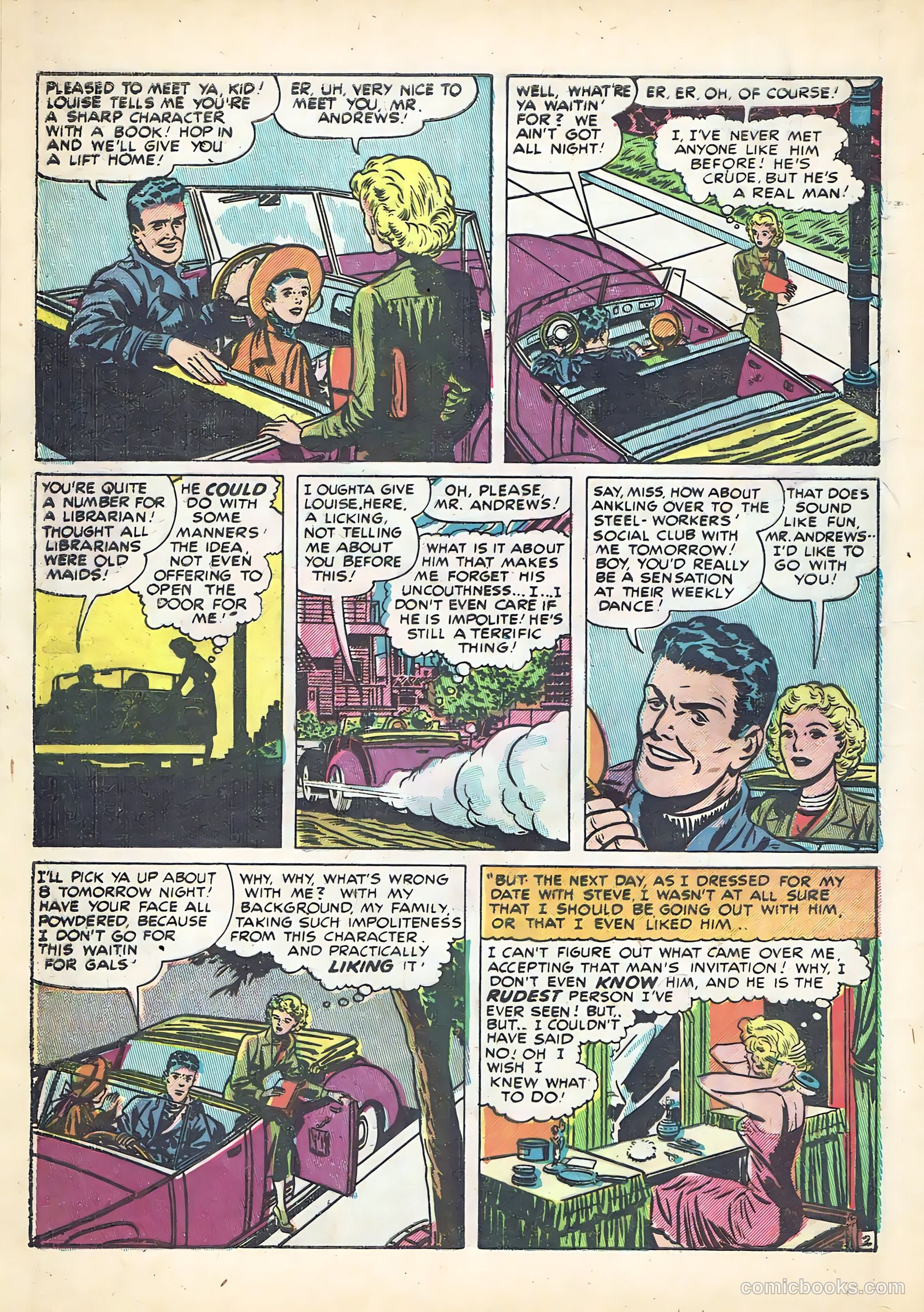 Young Romance #11 (1949) — page 20 of 52