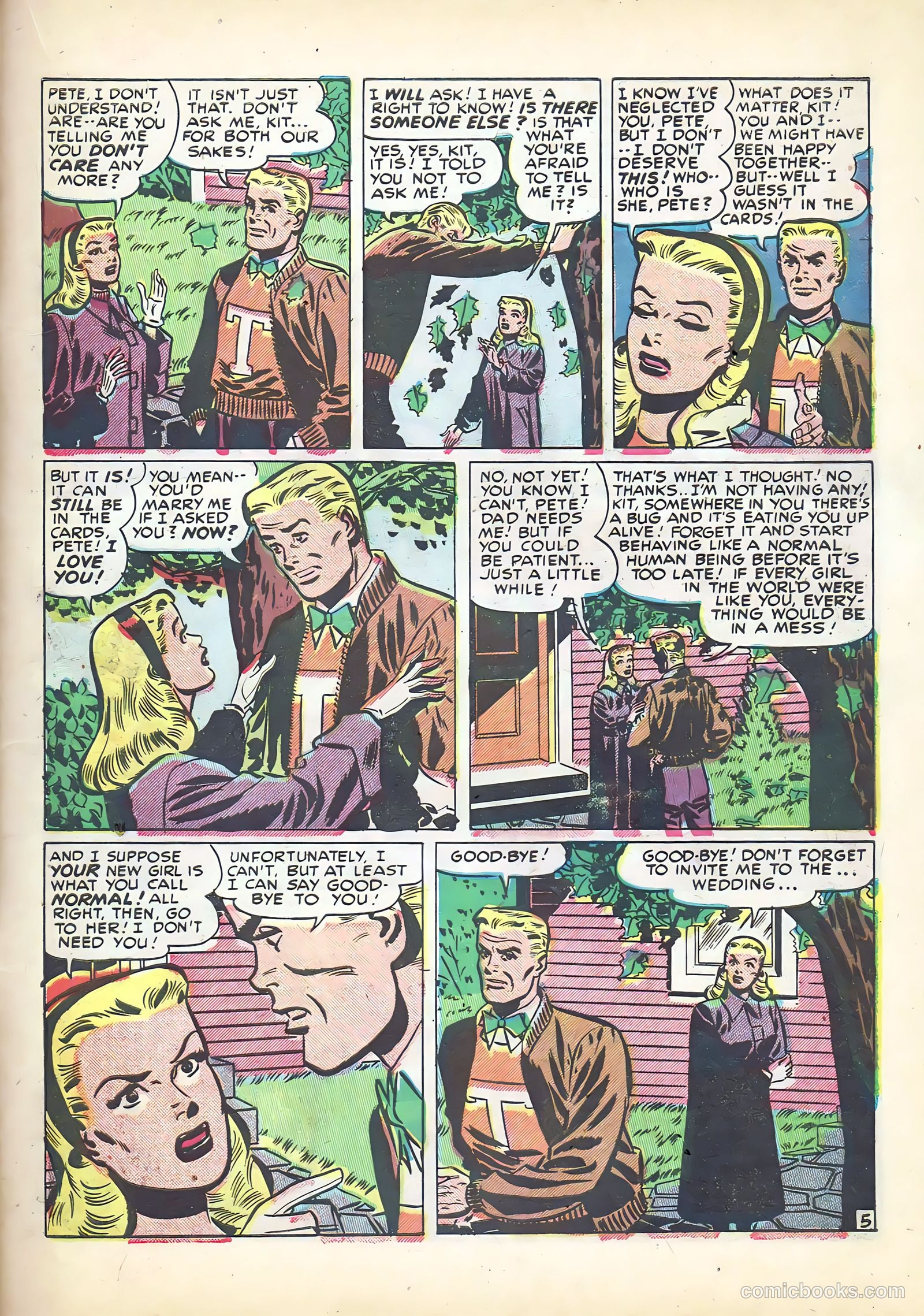 Young Romance #11 (1949) — page 31 of 52