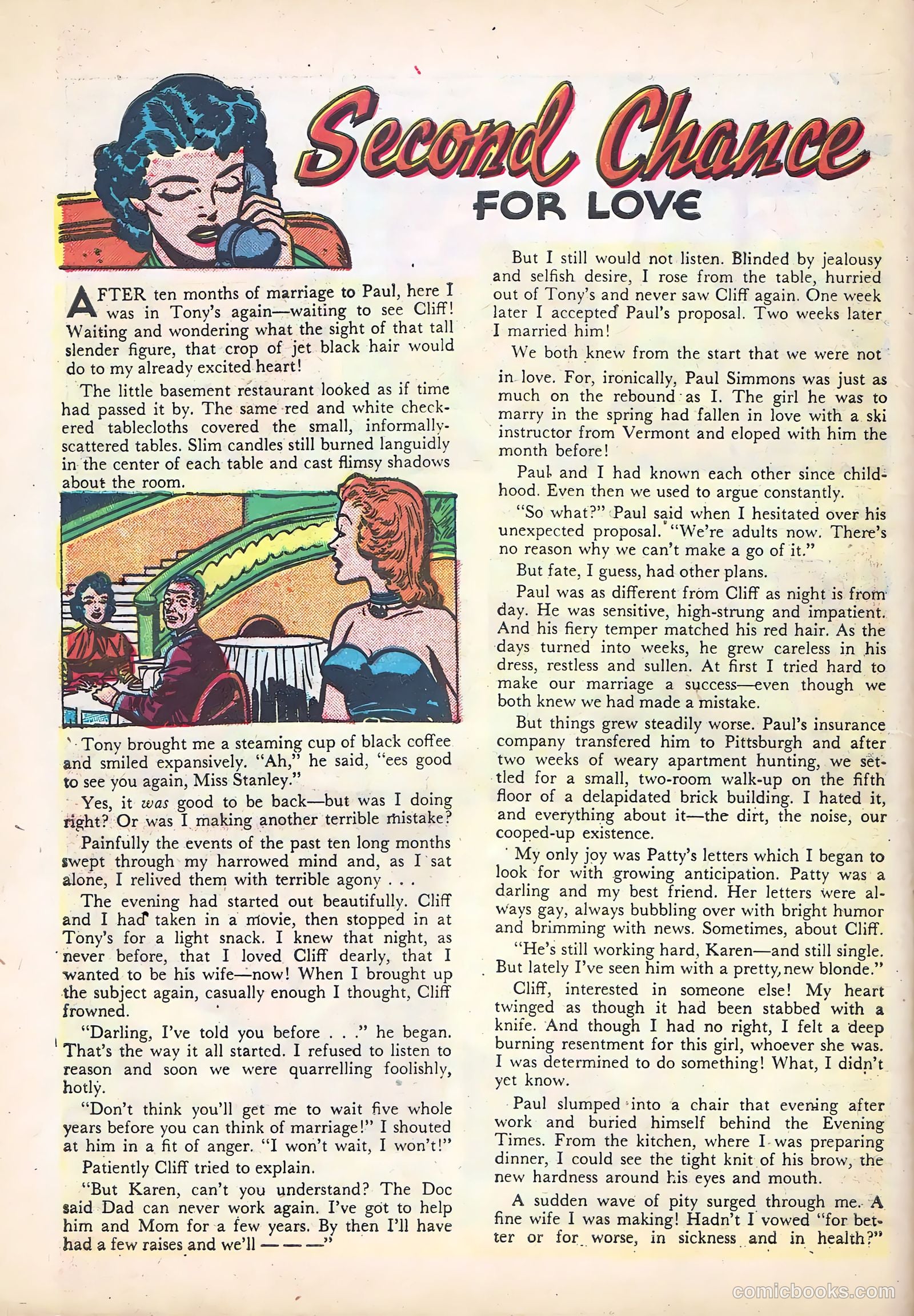 Young Romance #11 (1949) — page 34 of 52