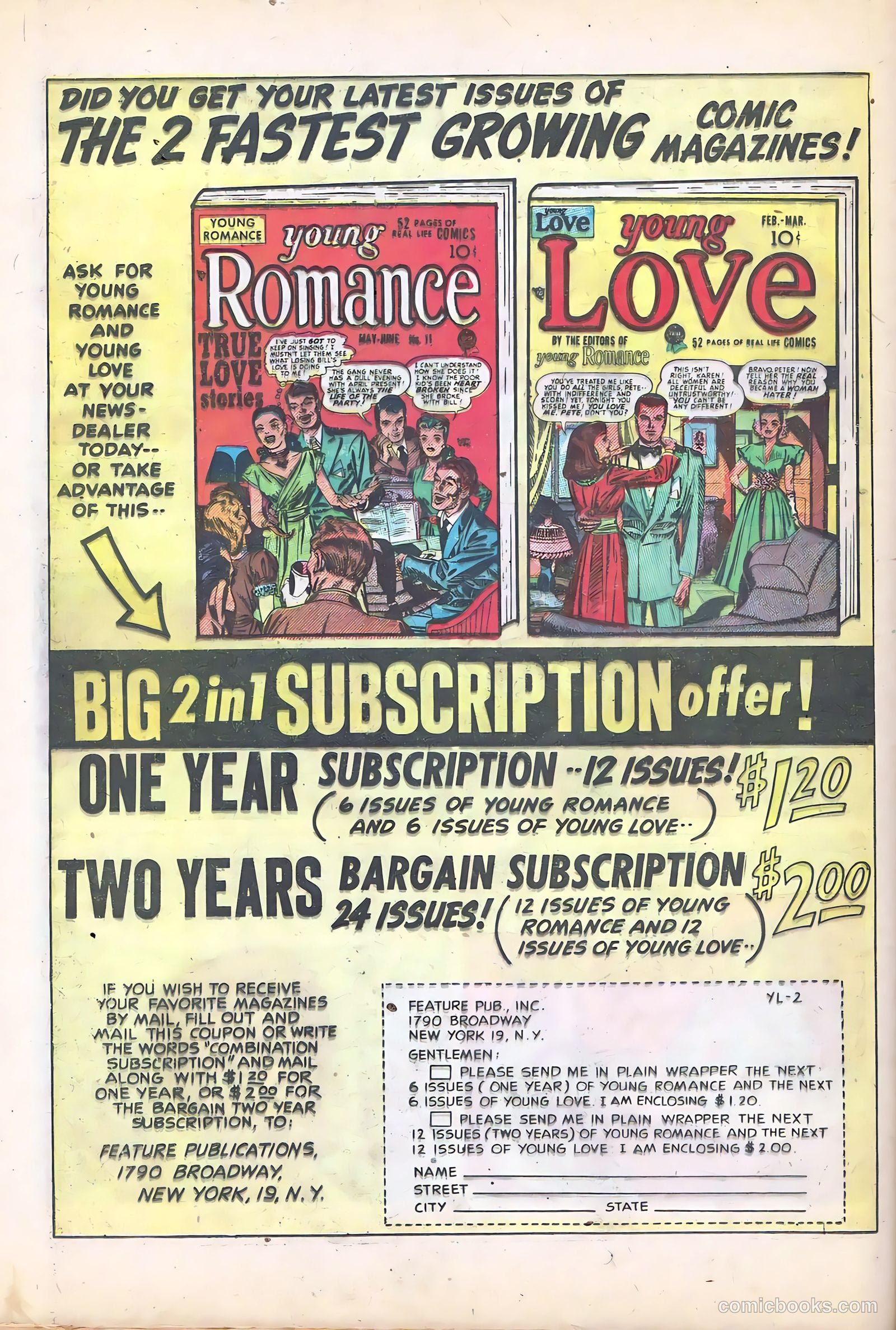 Young Romance #11 (1949) — page 40 of 52