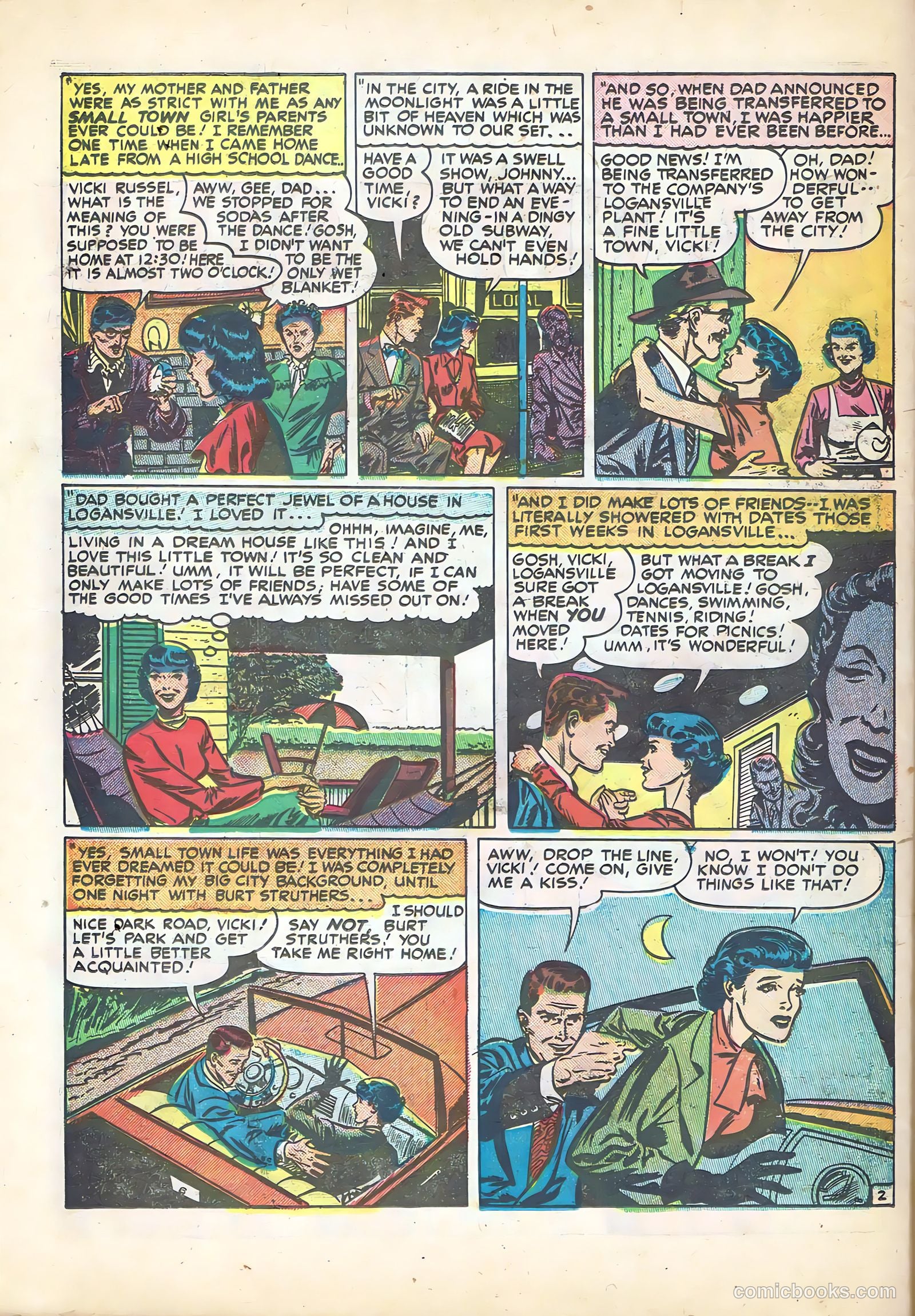 Young Romance #11 (1949) — page 42 of 52