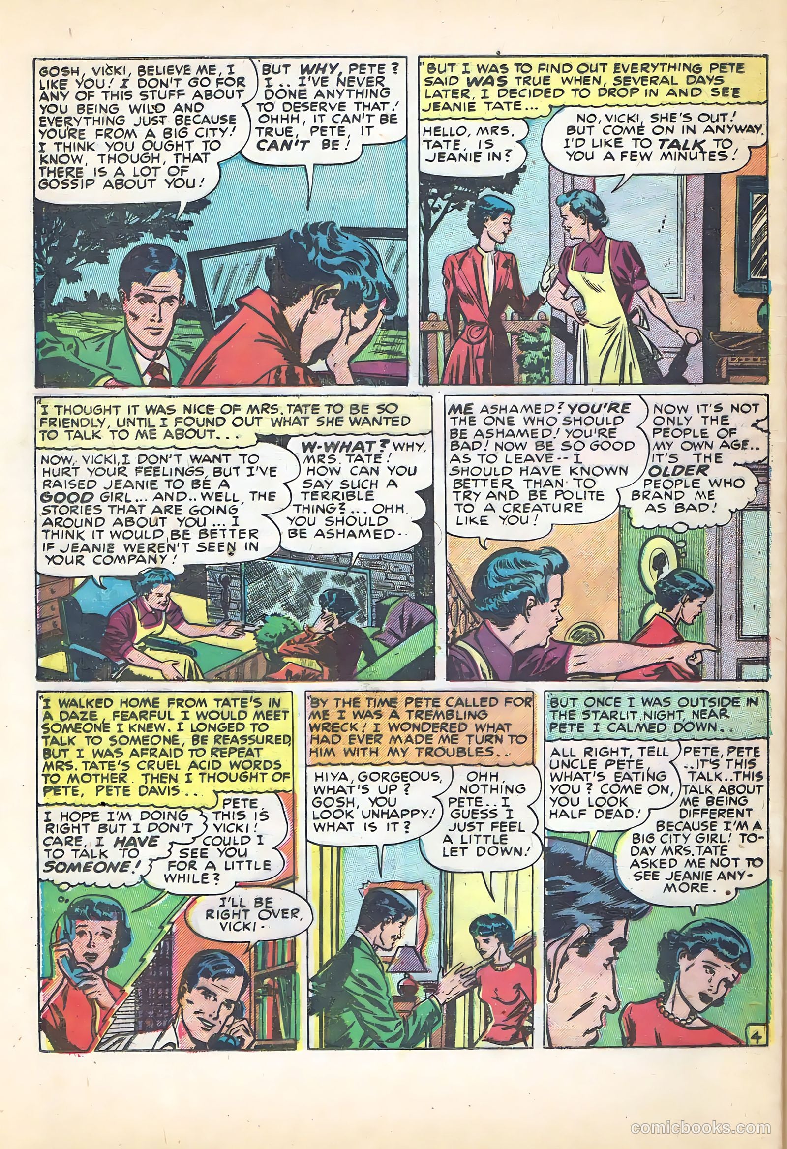 Young Romance #11 (1949) — page 44 of 52