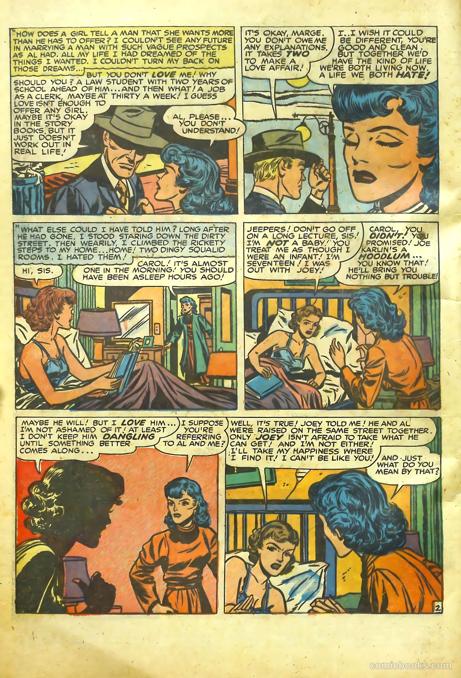 Young Romance #12 (1949) — page 4 of 52