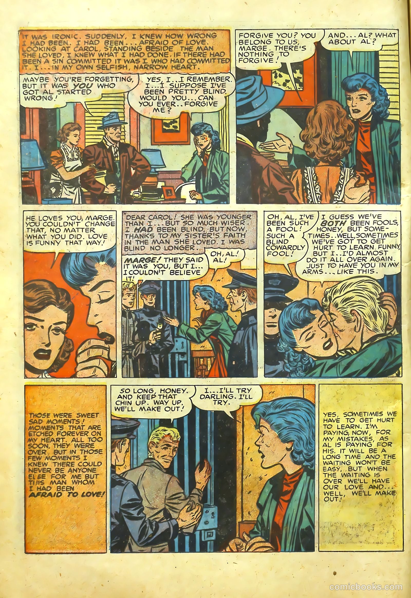 Young Romance #12 (1949) — page 10 of 52
