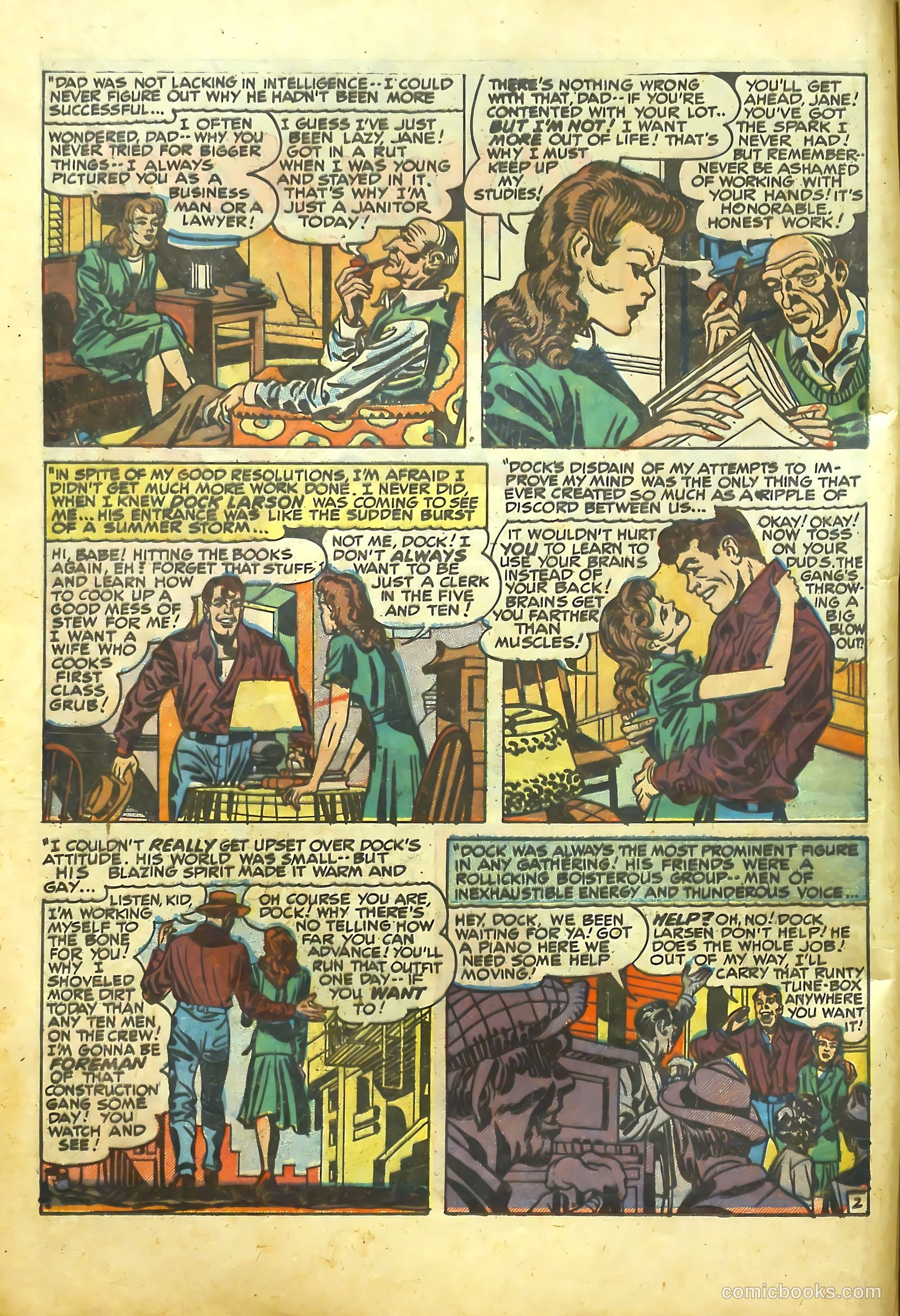 Young Romance #12 (1949) — page 12 of 52