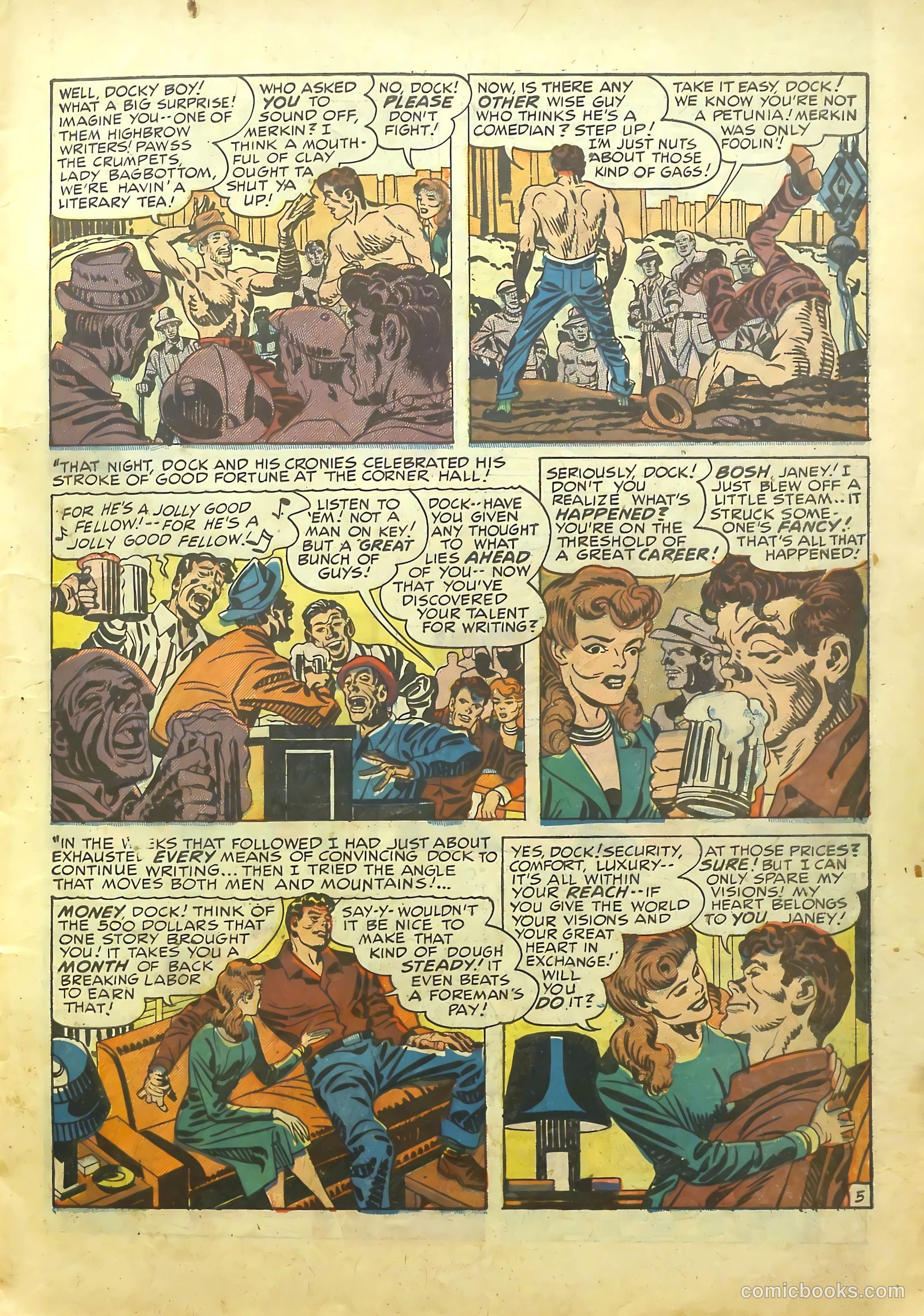 Young Romance #12 (1949) — page 15 of 52