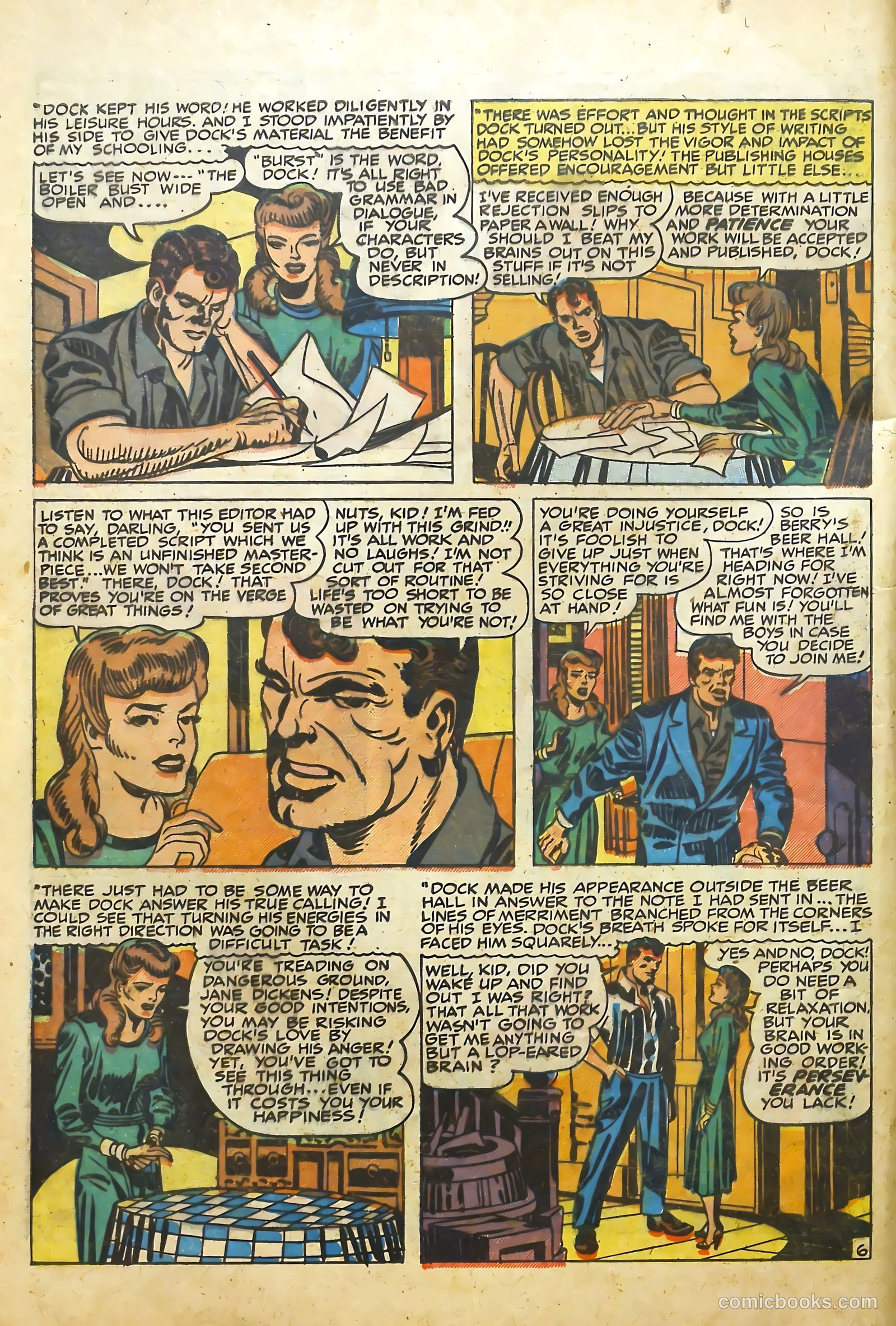 Young Romance #12 (1949) — page 16 of 52