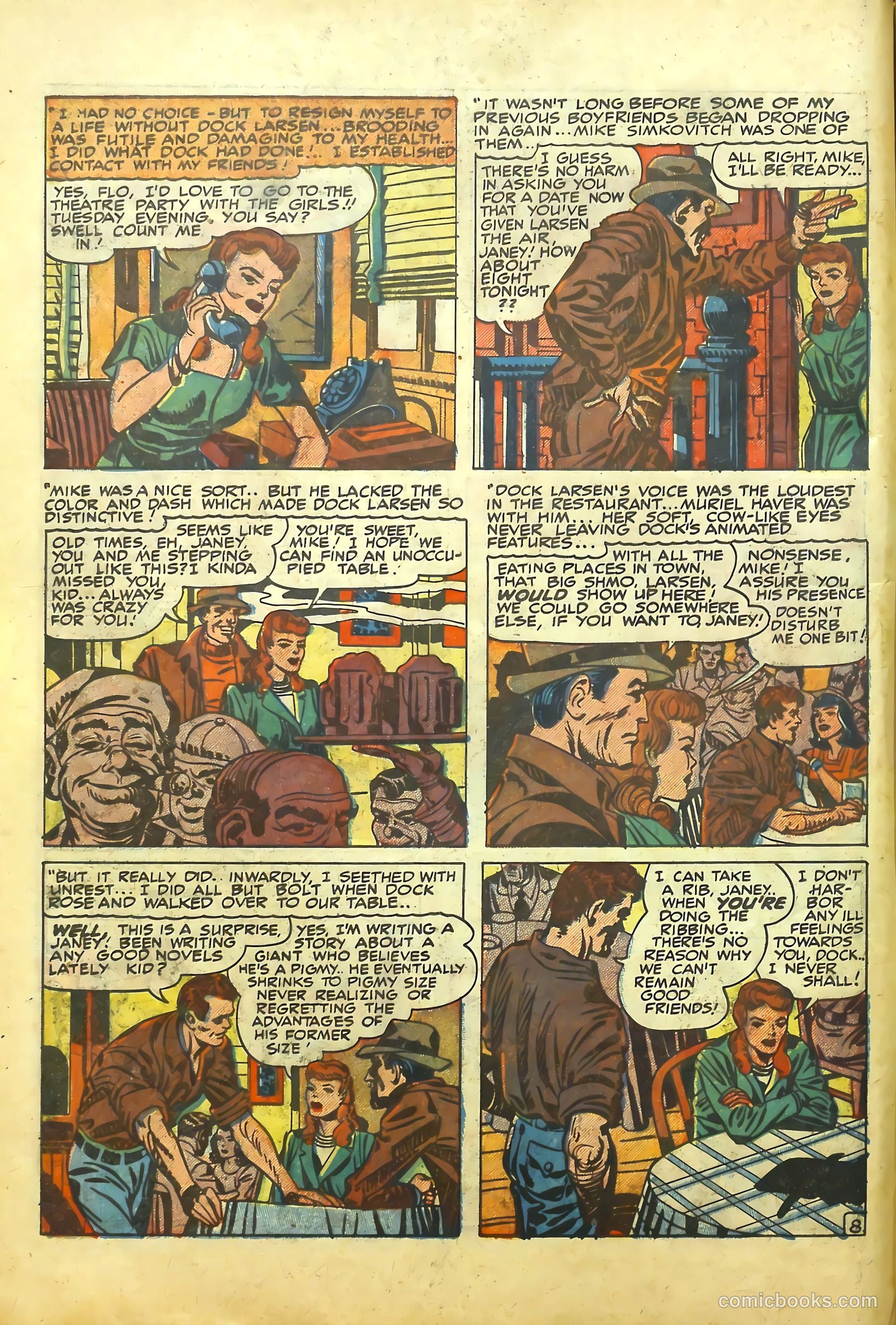 Young Romance #12 (1949) — page 18 of 52