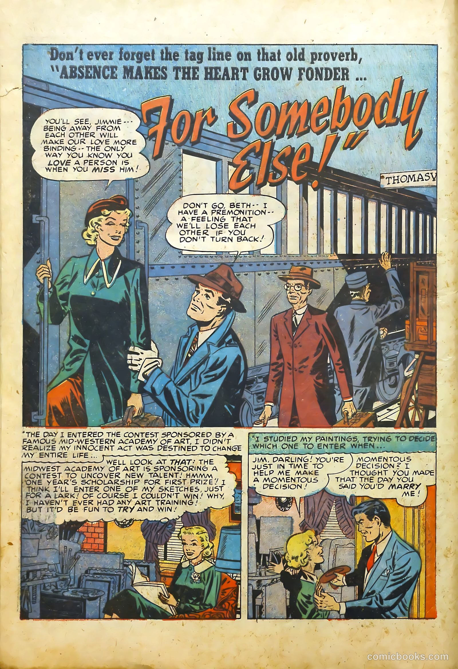 Young Romance #12 (1949) — page 22 of 52