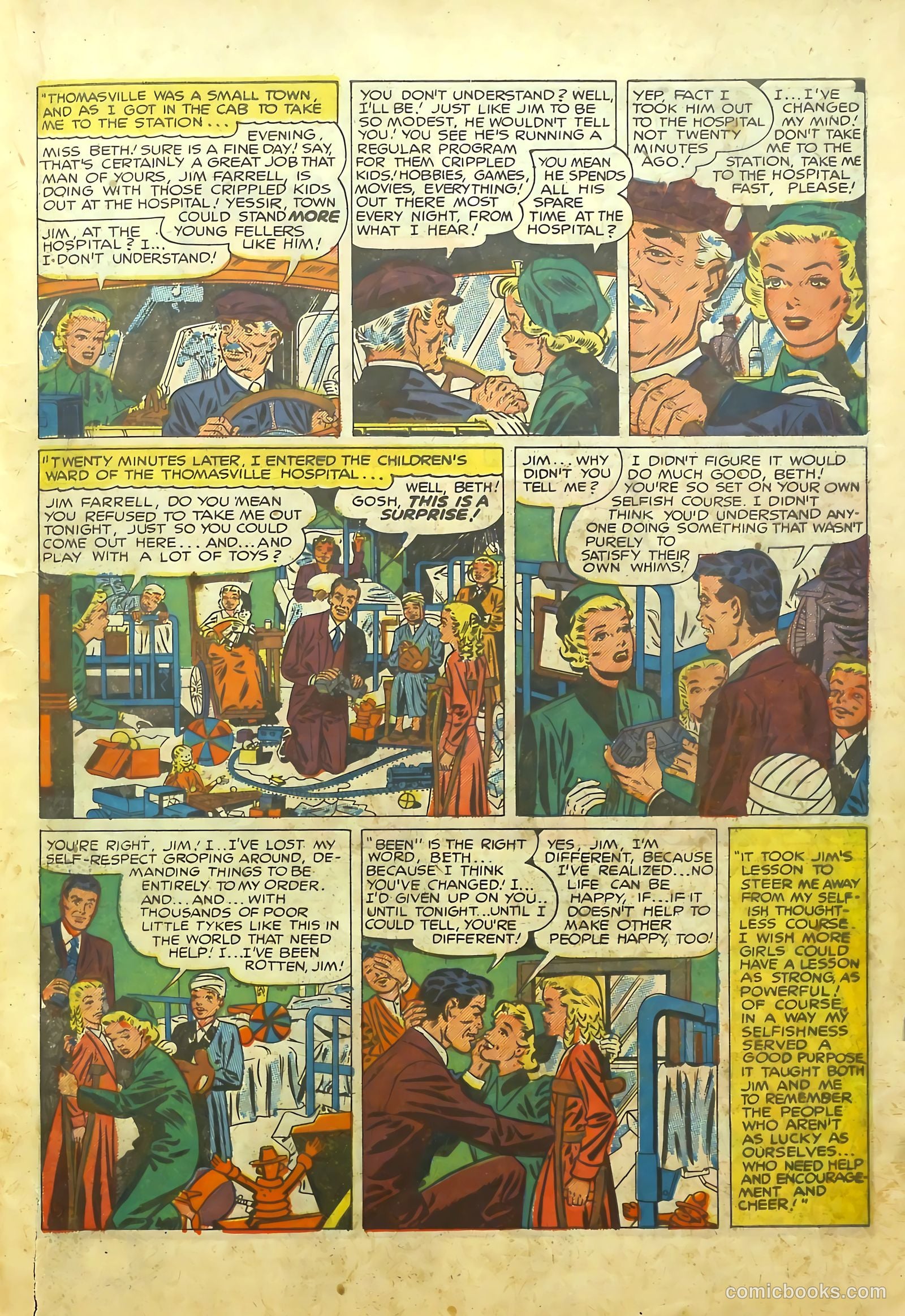 Young Romance #12 (1949) — page 27 of 52
