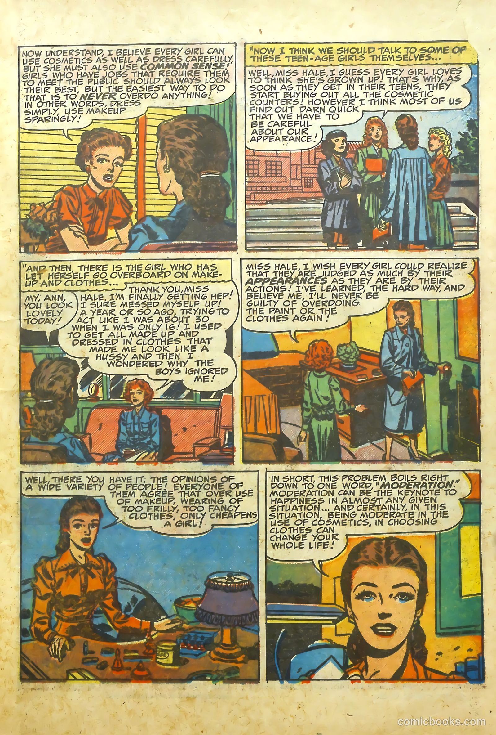 Young Romance #12 (1949) — page 29 of 52
