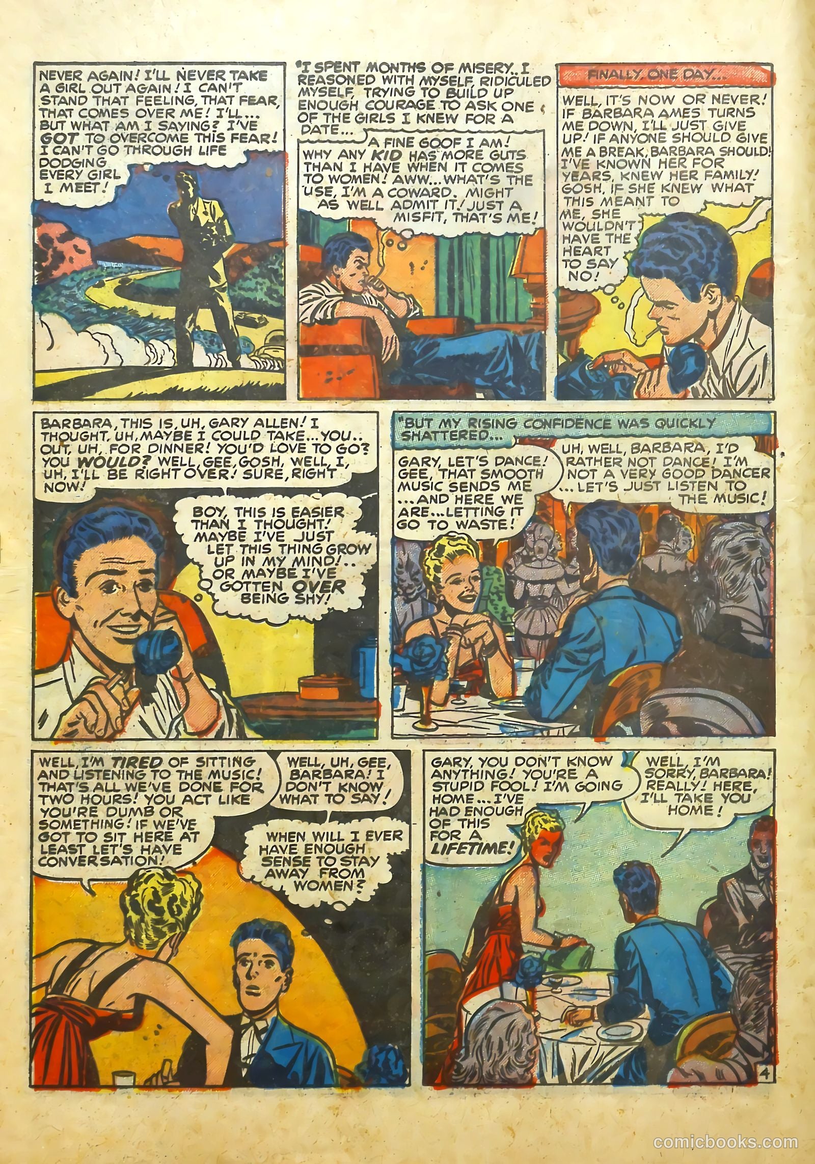 Young Romance #12 (1949) — page 36 of 52