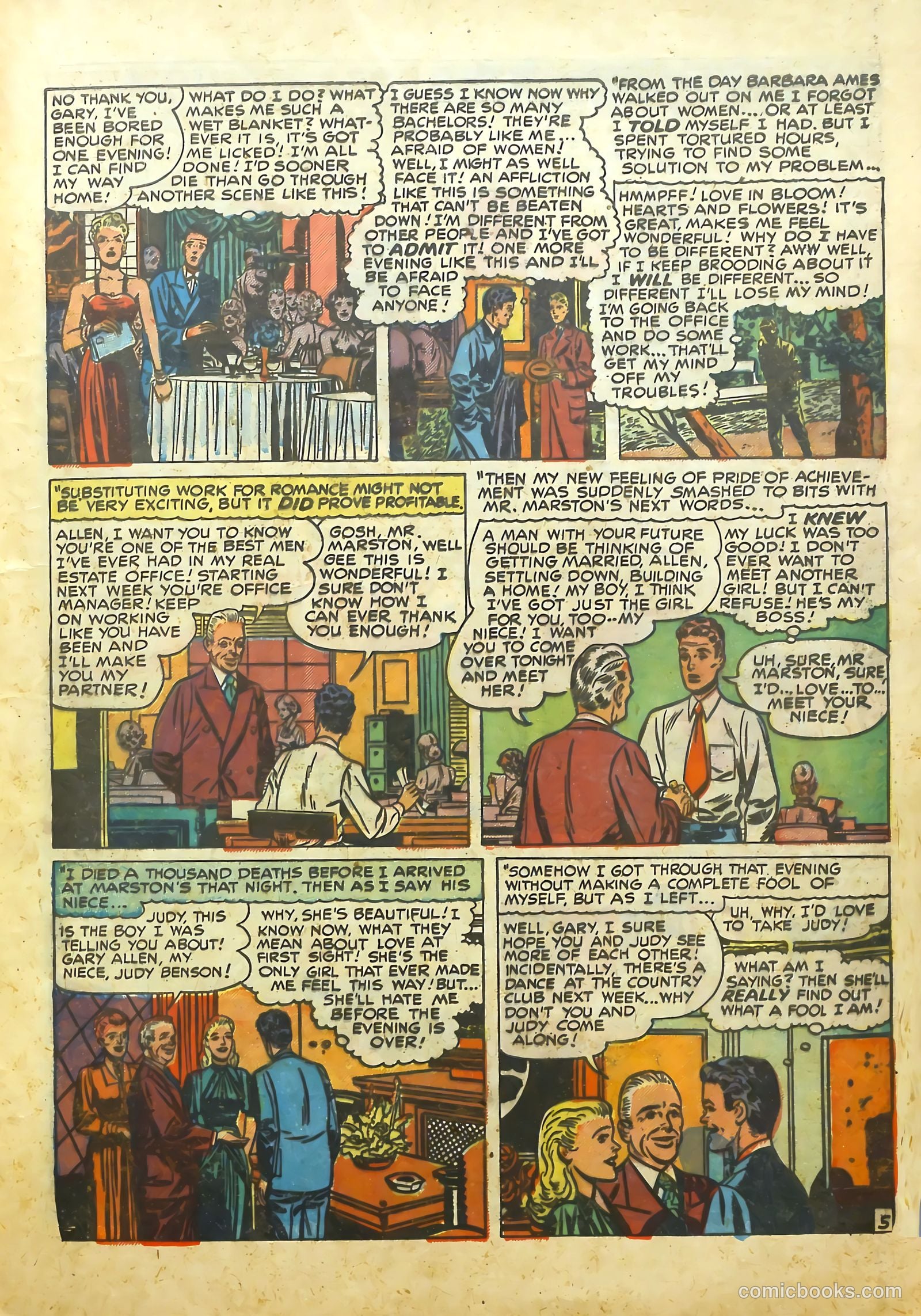 Young Romance #12 (1949) — page 37 of 52
