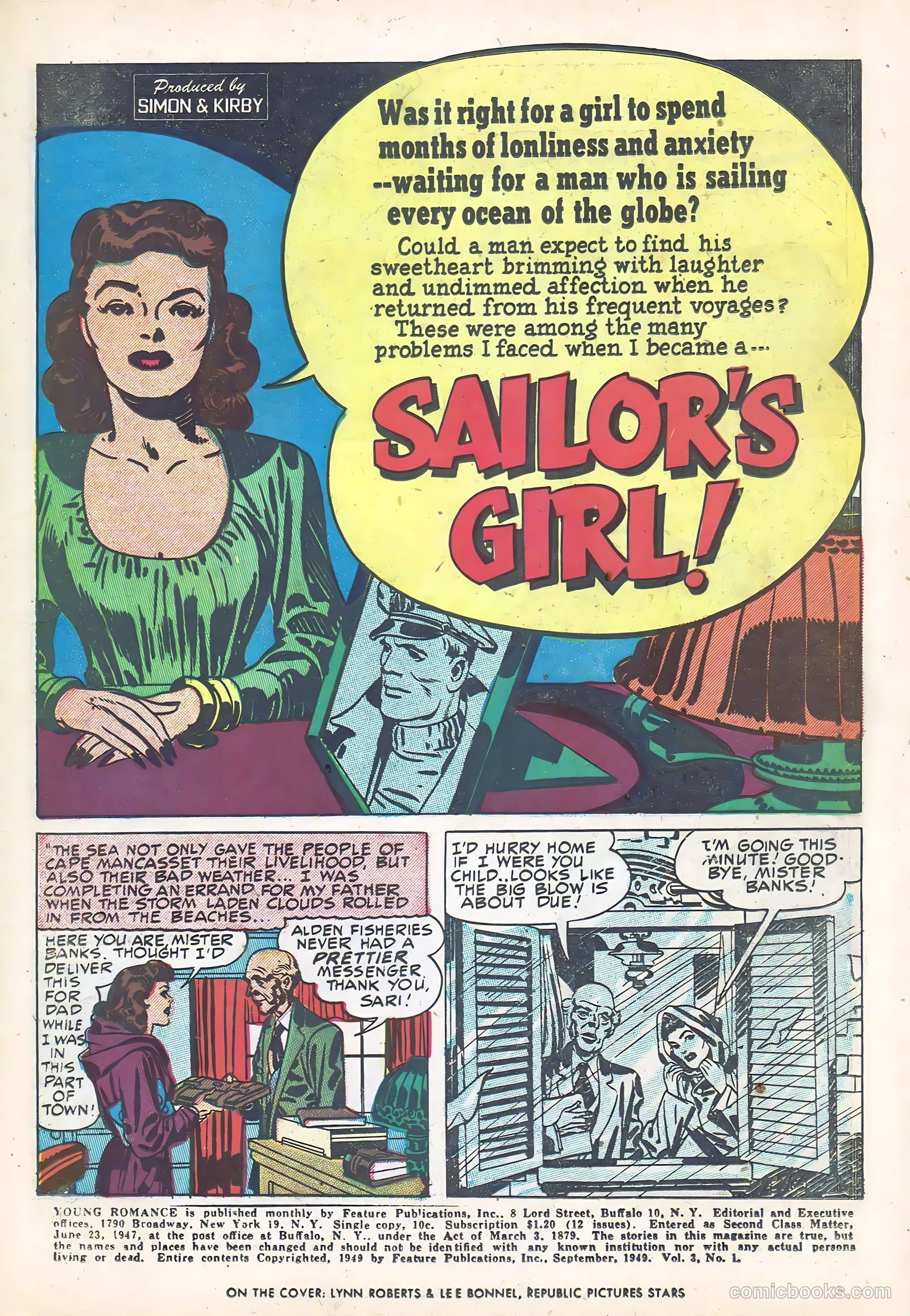 Young Romance #13 (1949) — page 3 of 52