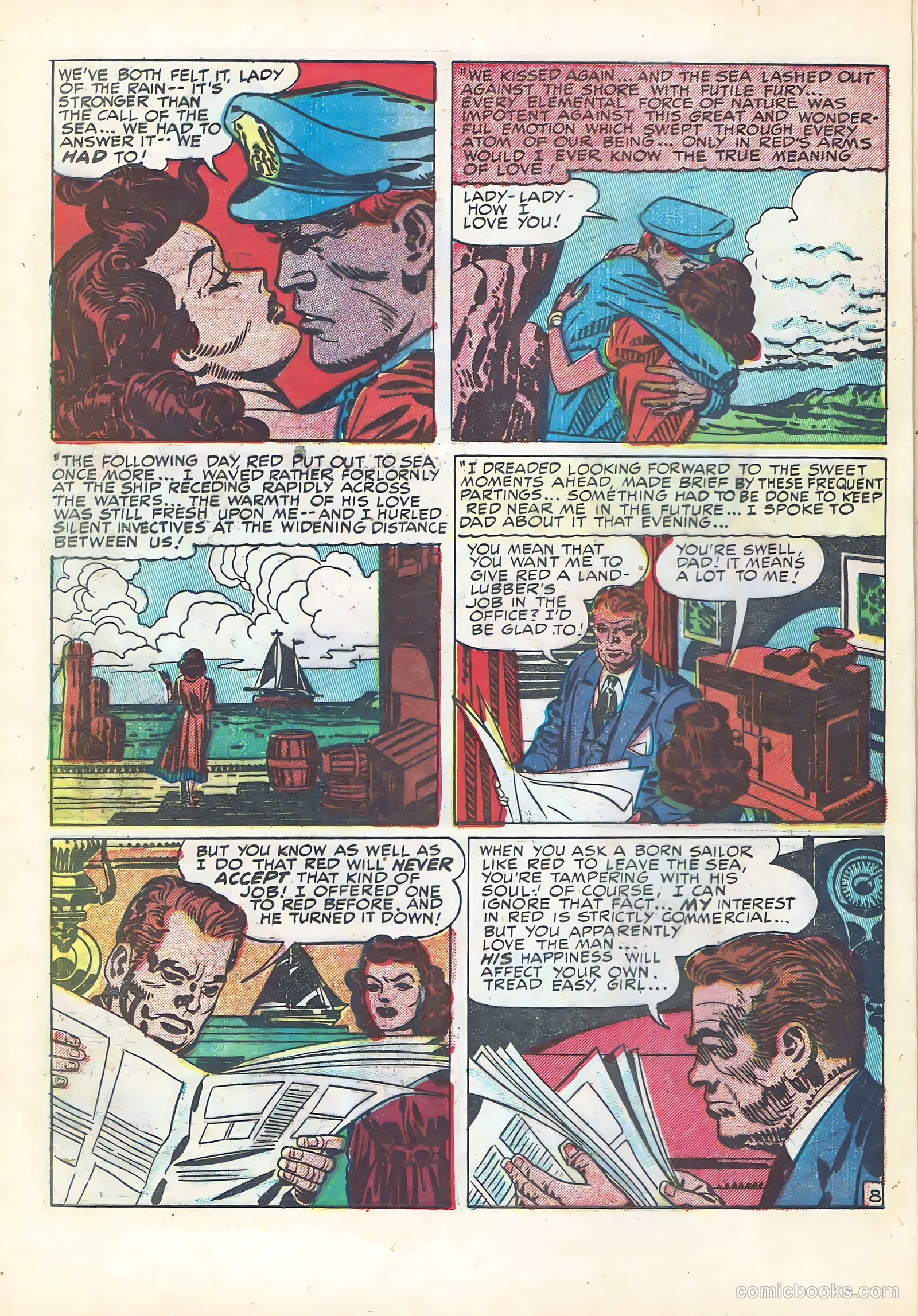 Young Romance #13 (1949) — page 10 of 52
