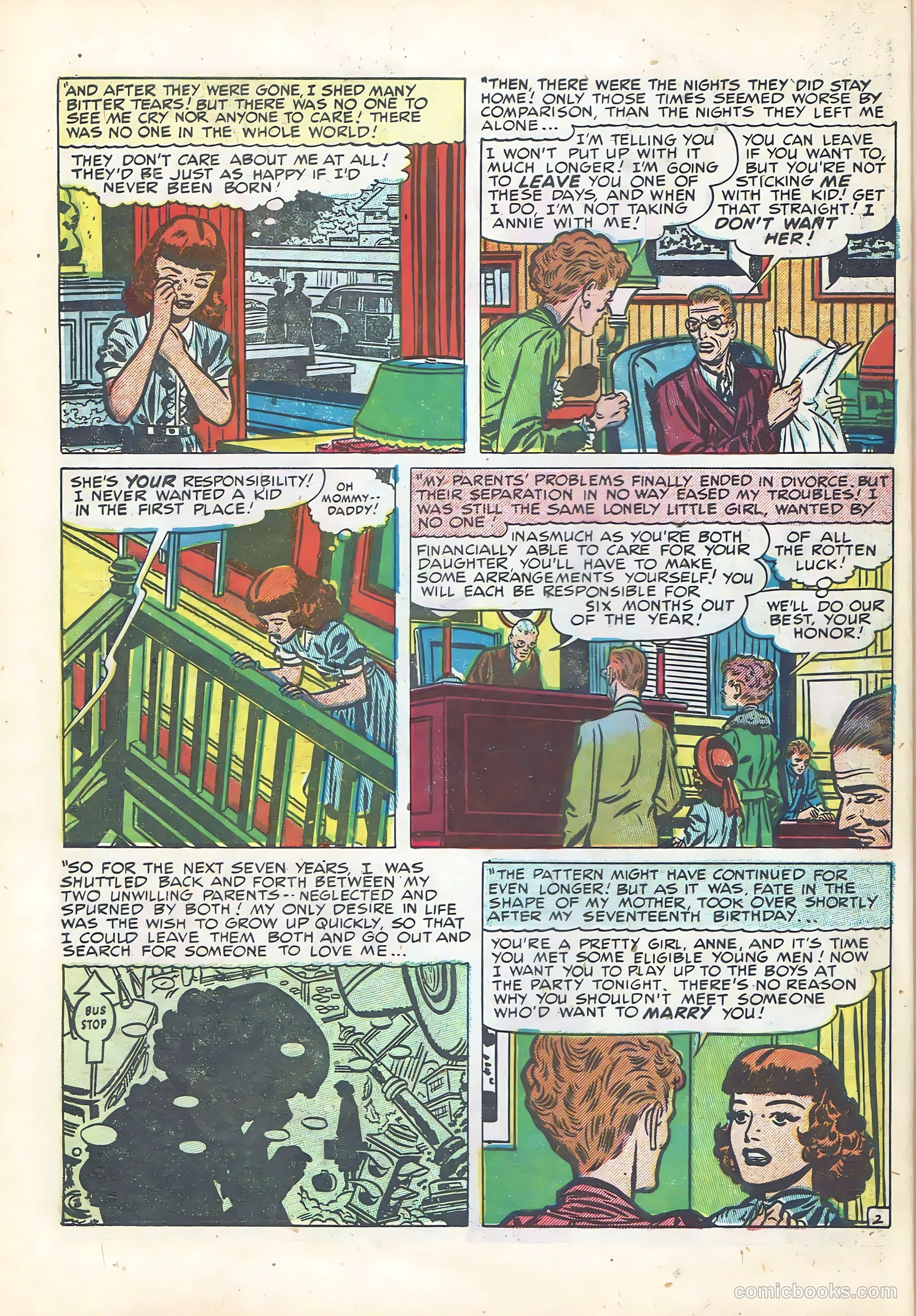 Young Romance #13 (1949) — page 18 of 52