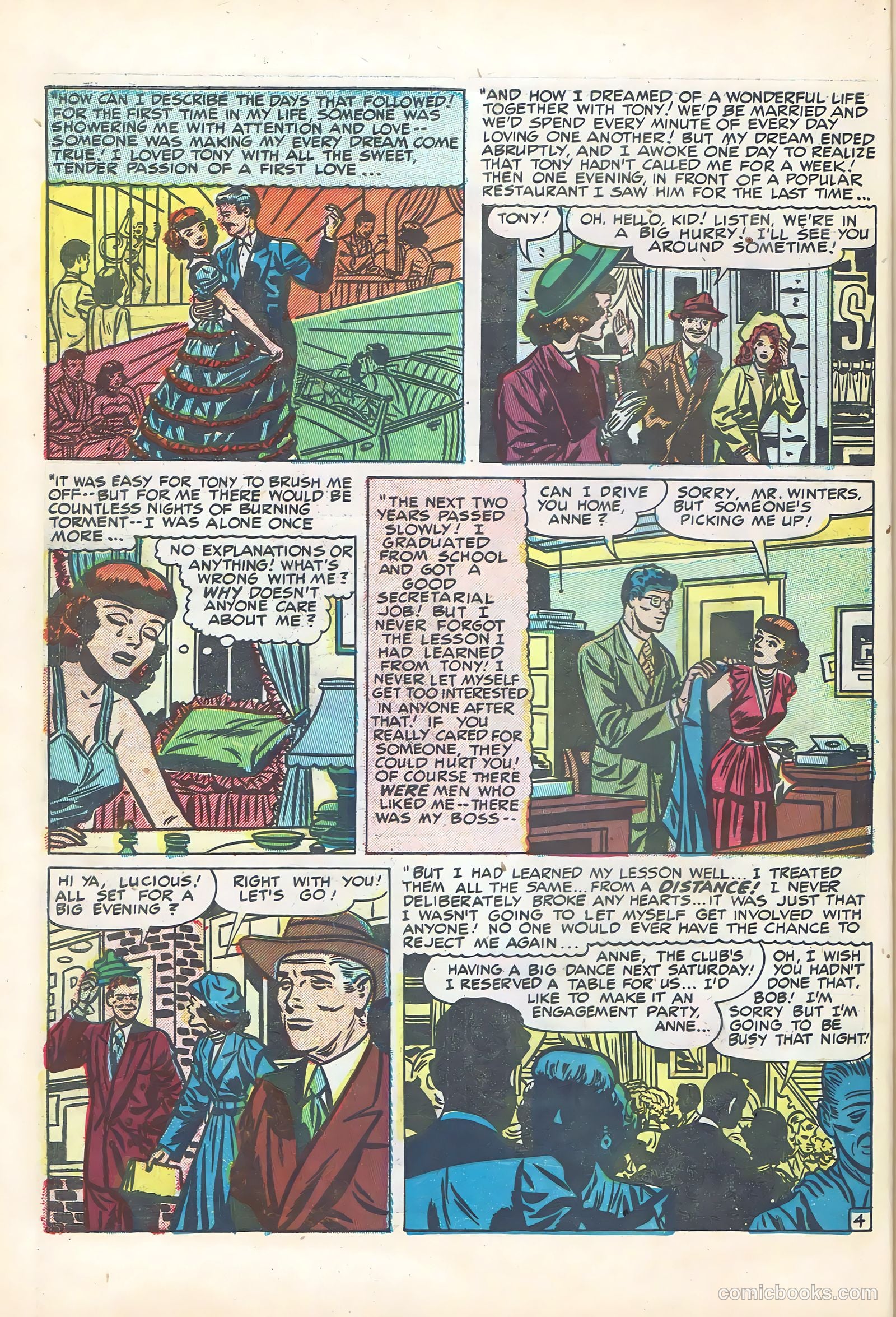 Young Romance #13 (1949) — page 20 of 52