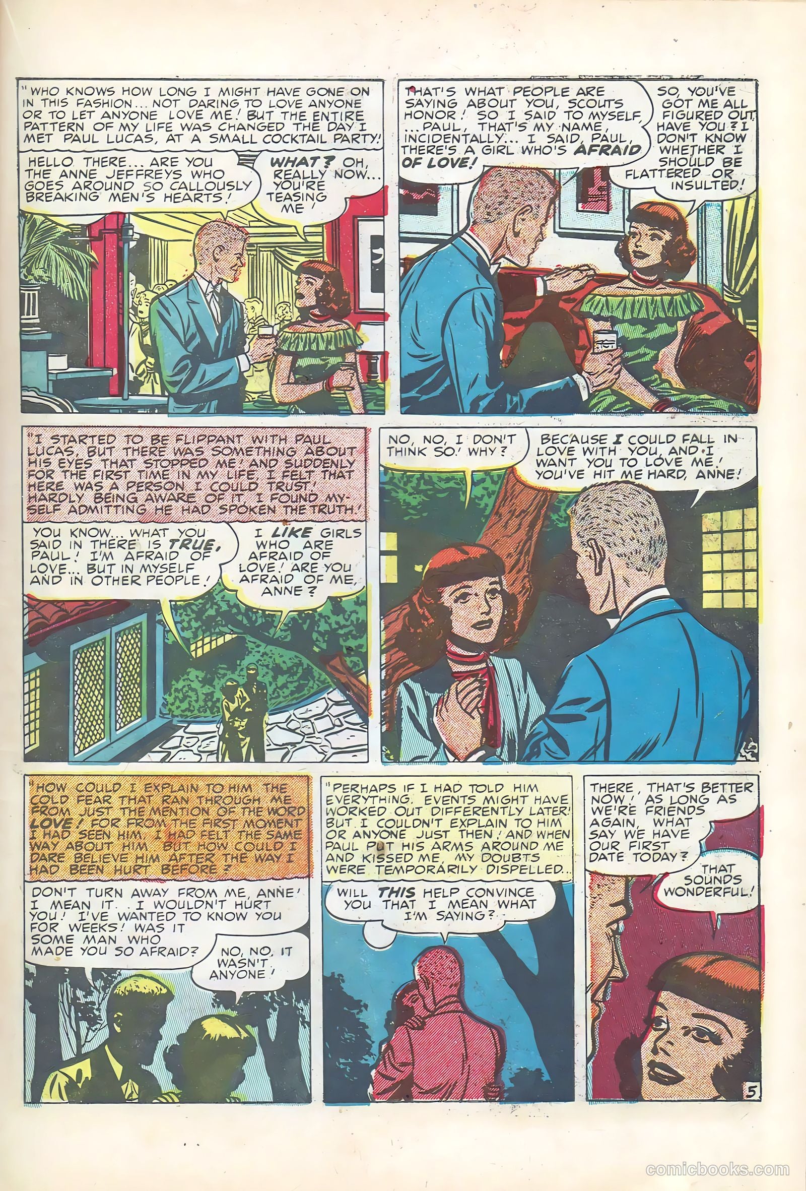 Young Romance #13 (1949) — page 21 of 52