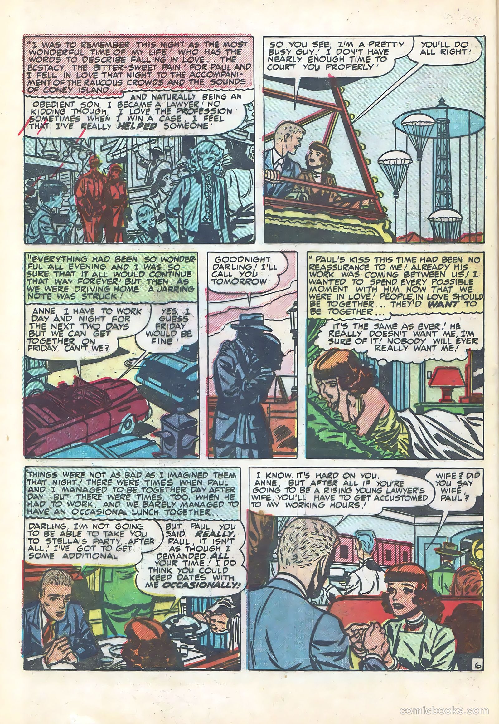 Young Romance #13 (1949) — page 22 of 52