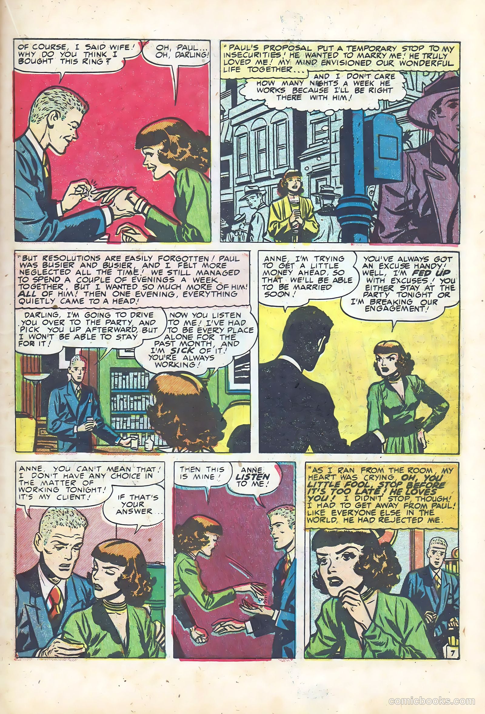 Young Romance #13 (1949) — page 23 of 52