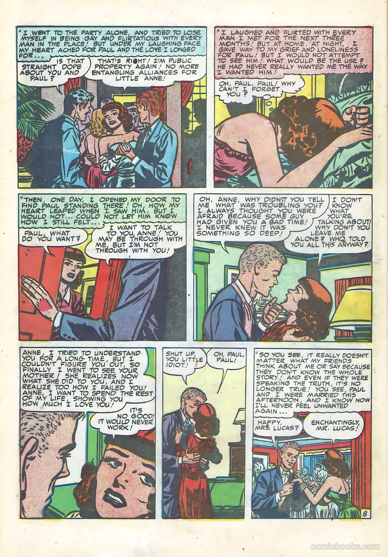 Young Romance #13 (1949) — page 24 of 52