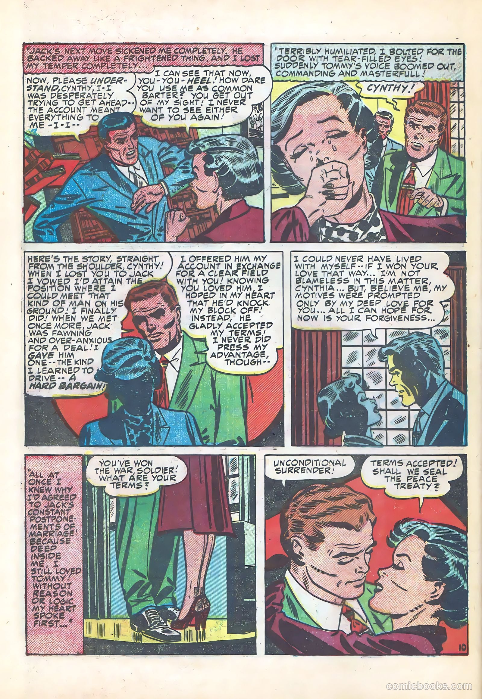 Young Romance #13 (1949) — page 34 of 52