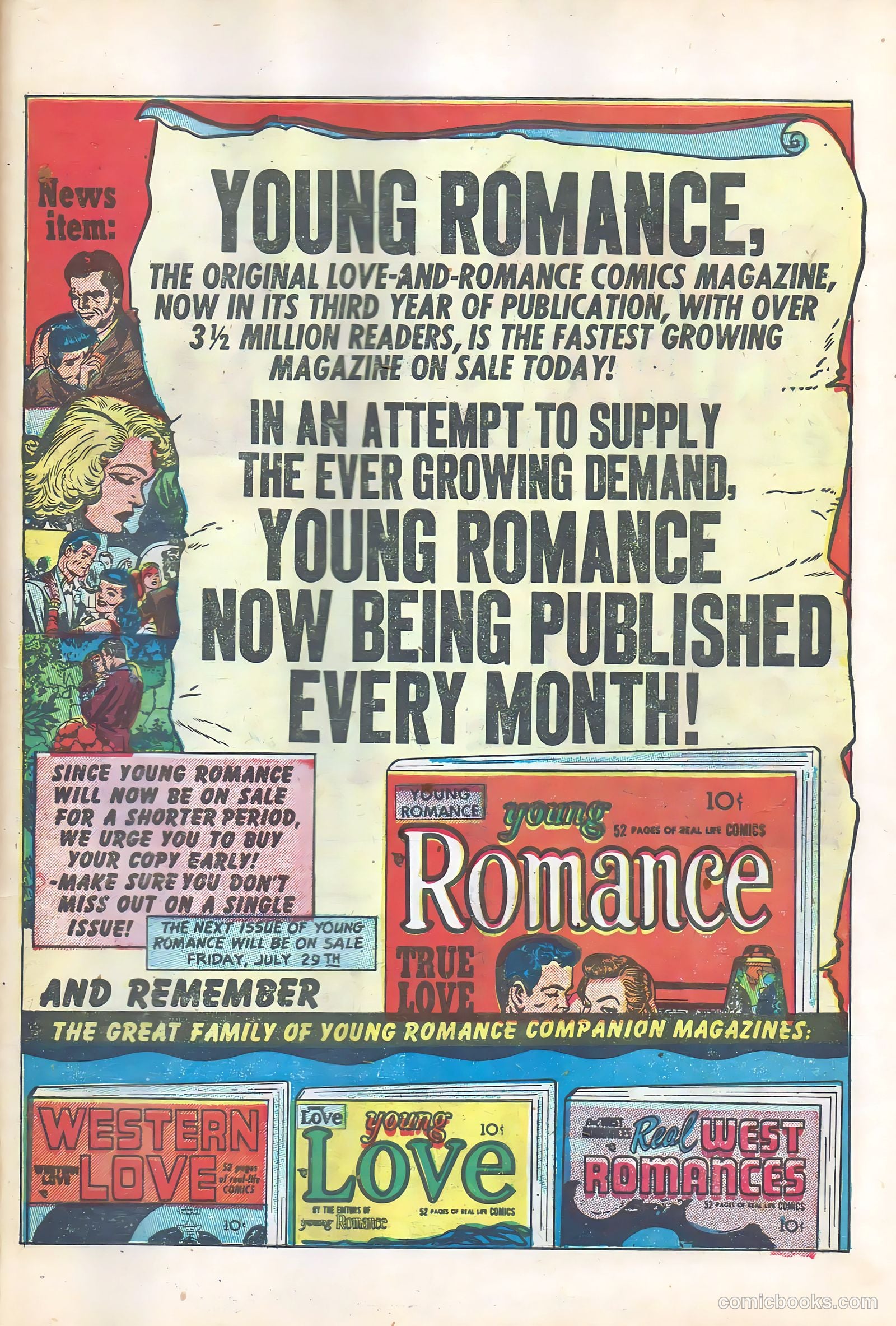 Young Romance #13 (1949) — page 35 of 52