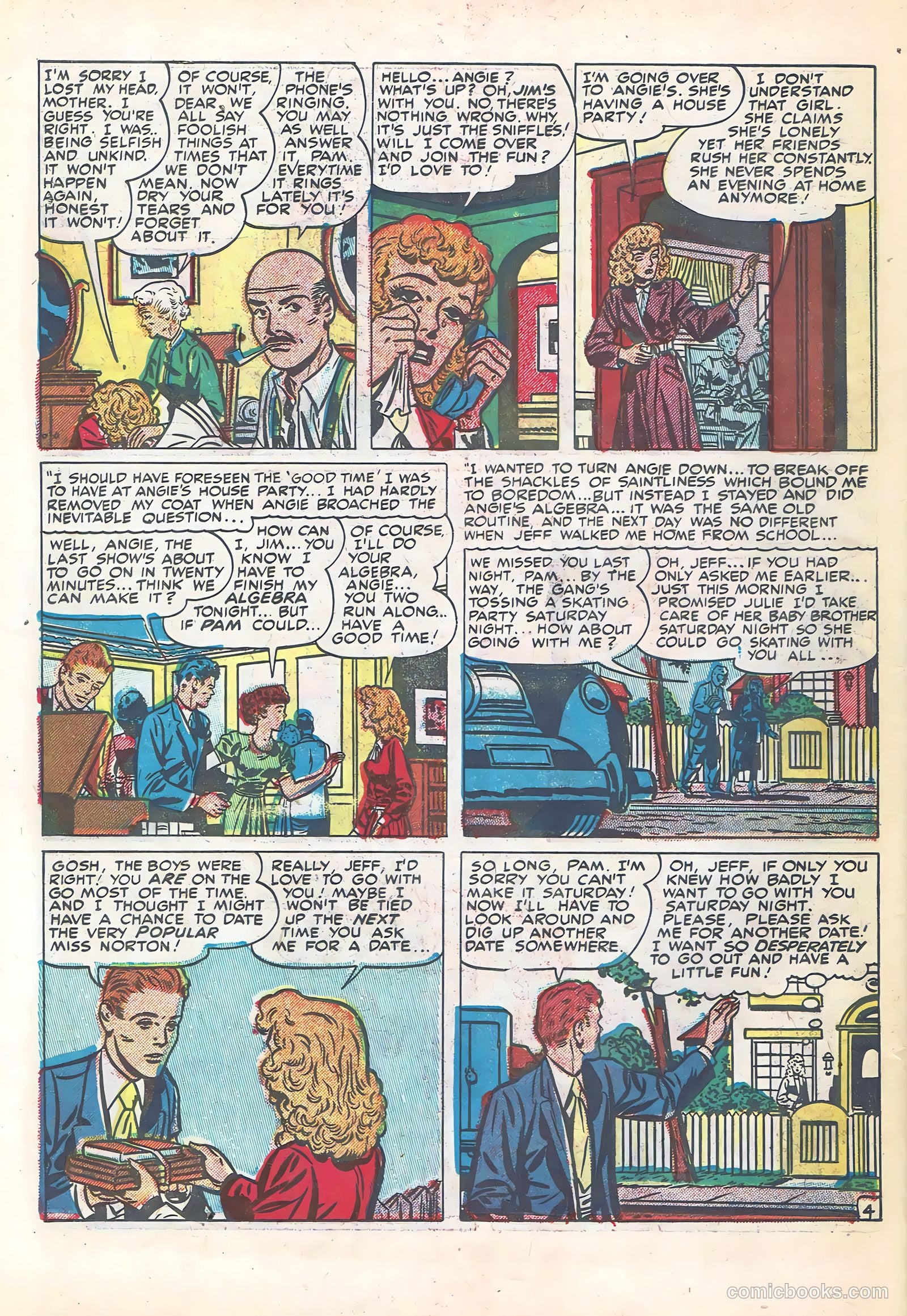 Young Romance #13 (1949) — page 44 of 52