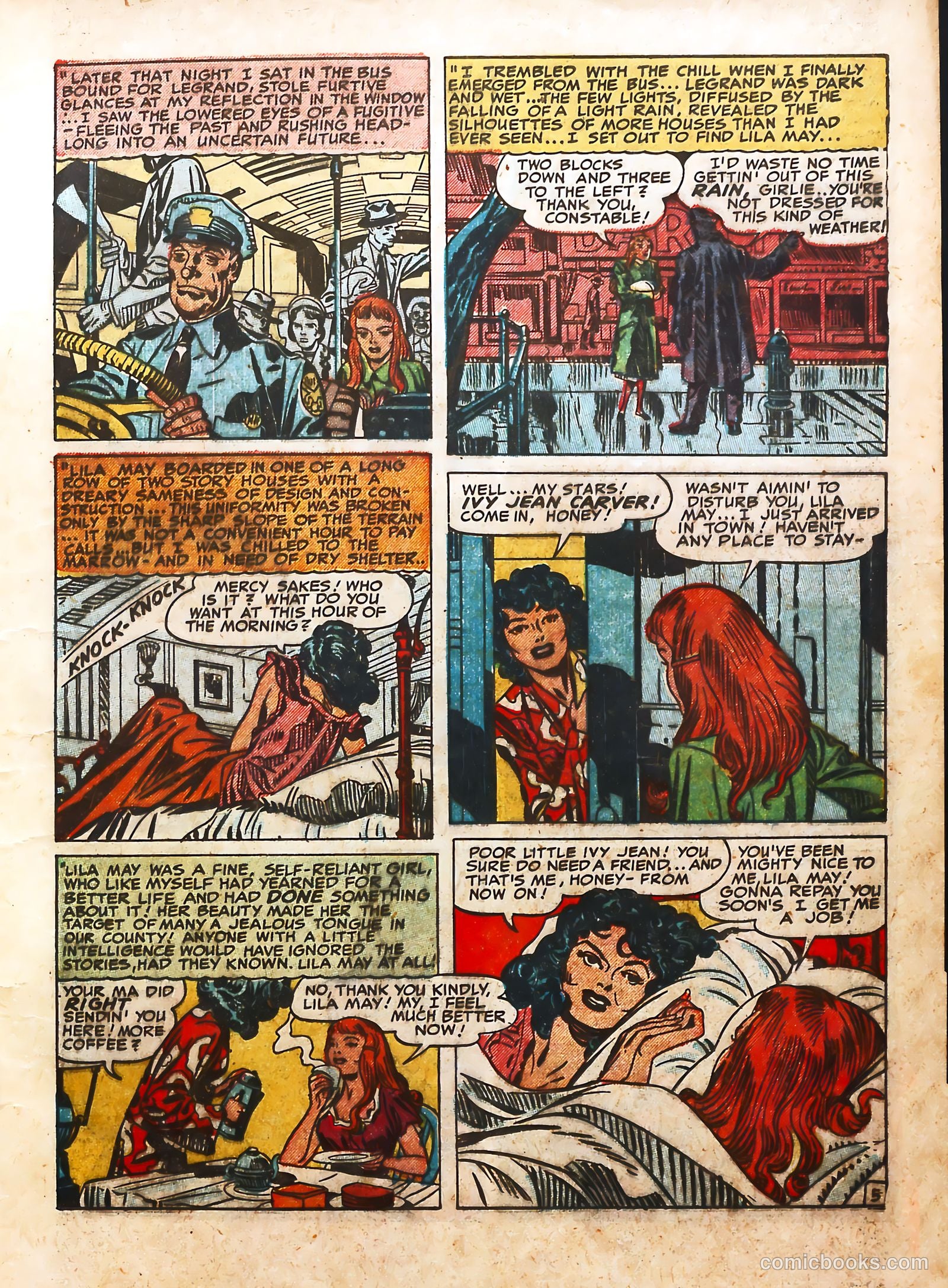 Young Romance #14 (1949) — page 7 of 52