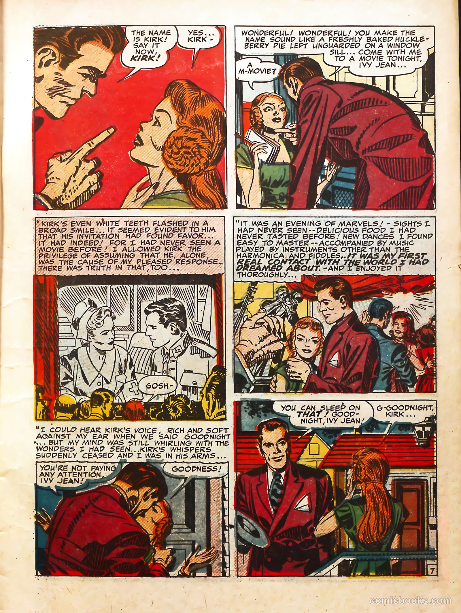 Young Romance #14 (1949) — page 9 of 52