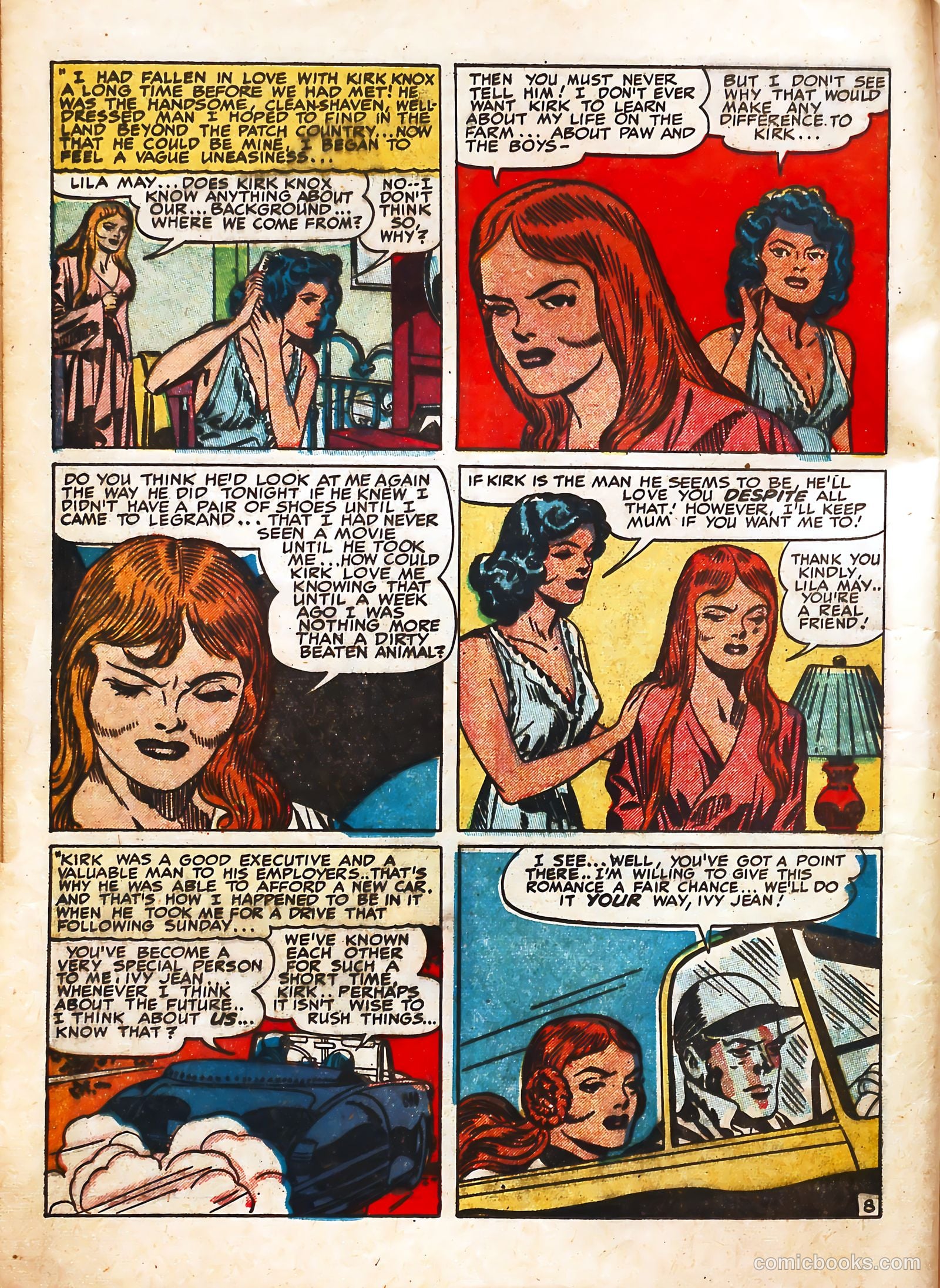Young Romance #14 (1949) — page 10 of 52