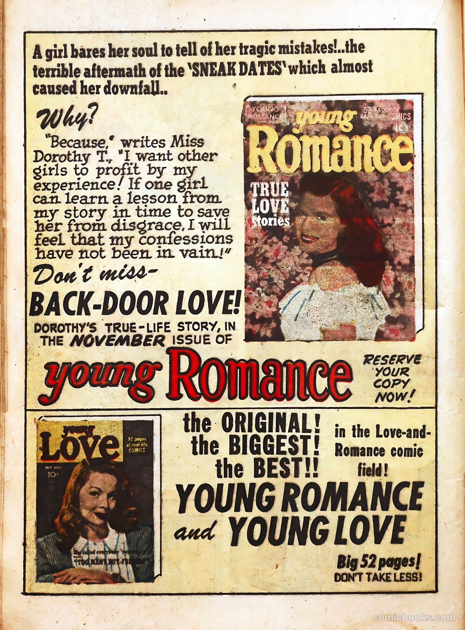 Young Romance #14 (1949) — page 24 of 52