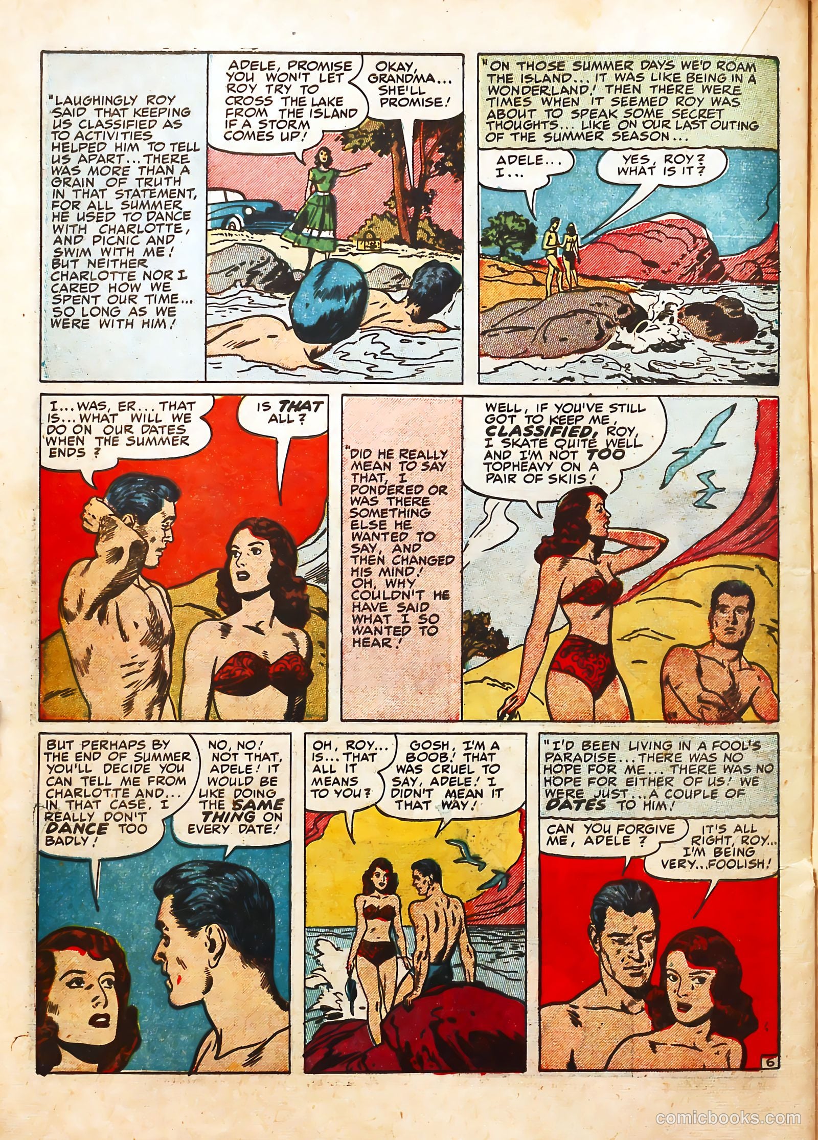 Young Romance #14 (1949) — page 30 of 52
