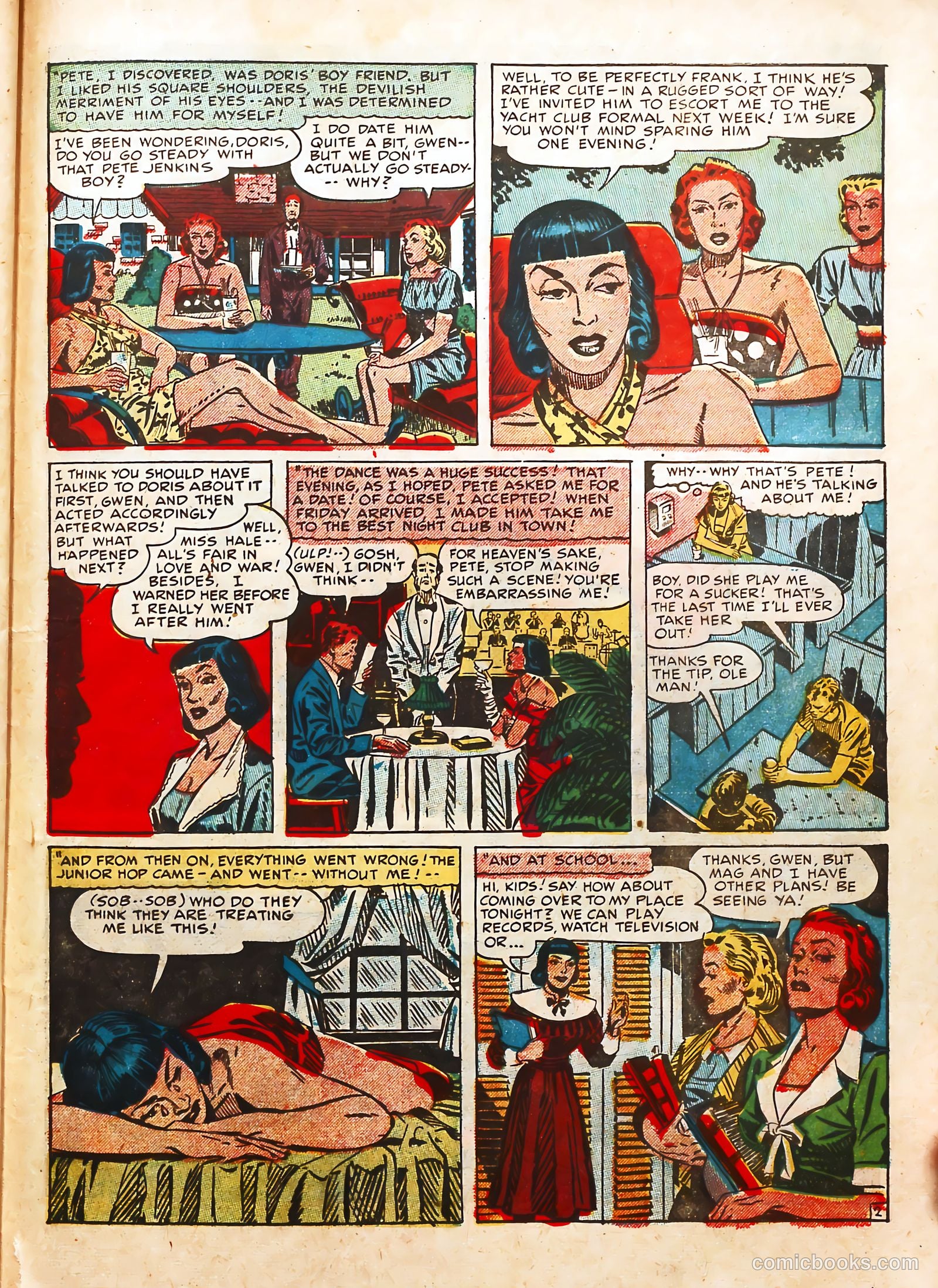 Young Romance #14 (1949) — page 35 of 52
