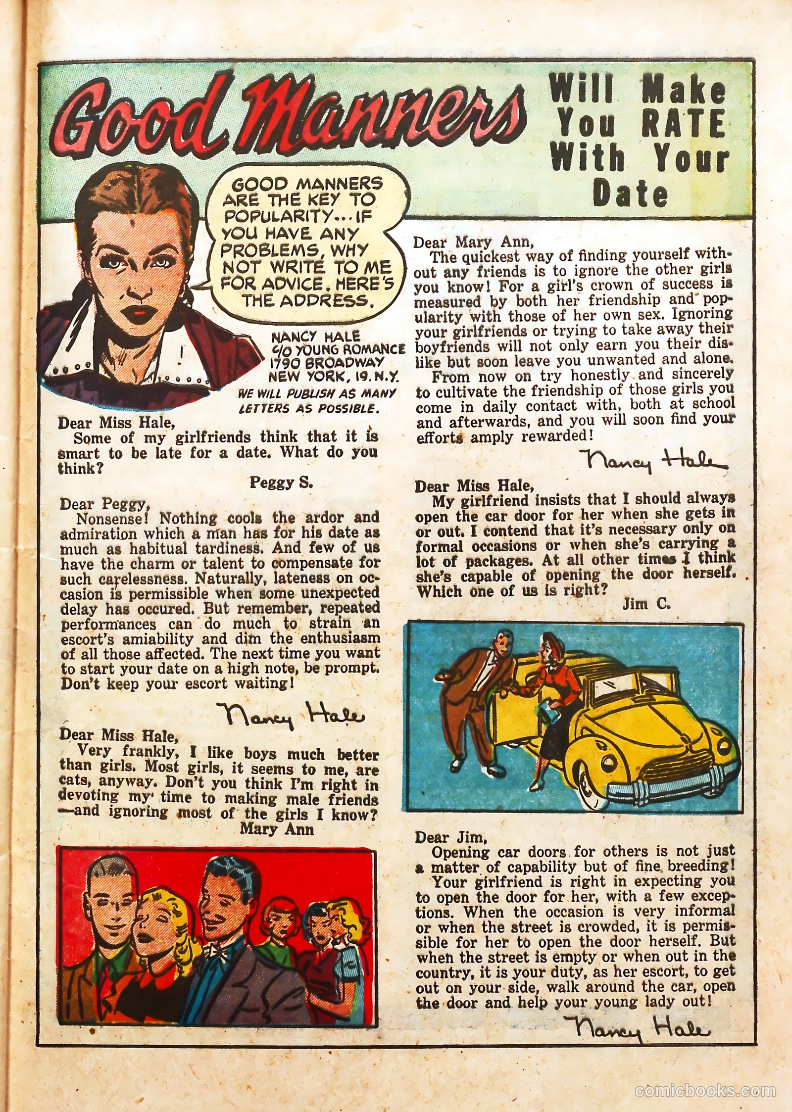 Young Romance #14 (1949) — page 37 of 52
