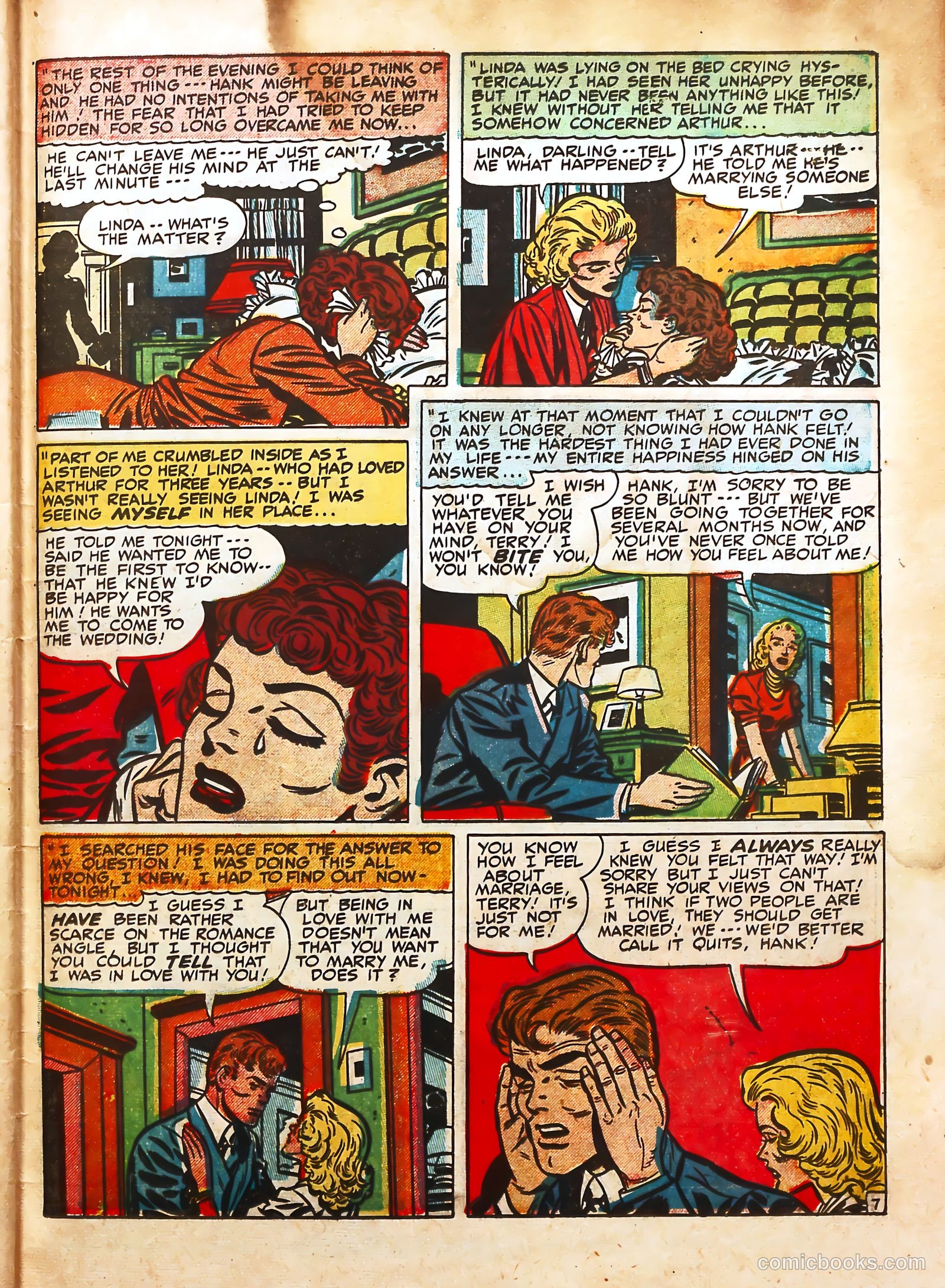 Young Romance #14 (1949) — page 47 of 52