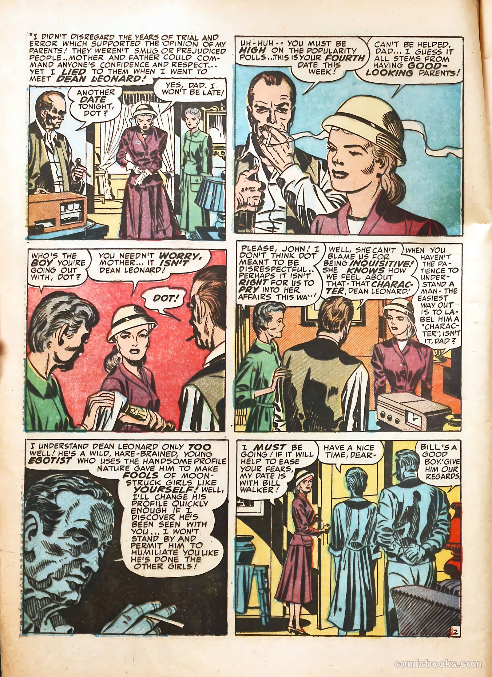 Young Romance #15 (1949) — page 4 of 52