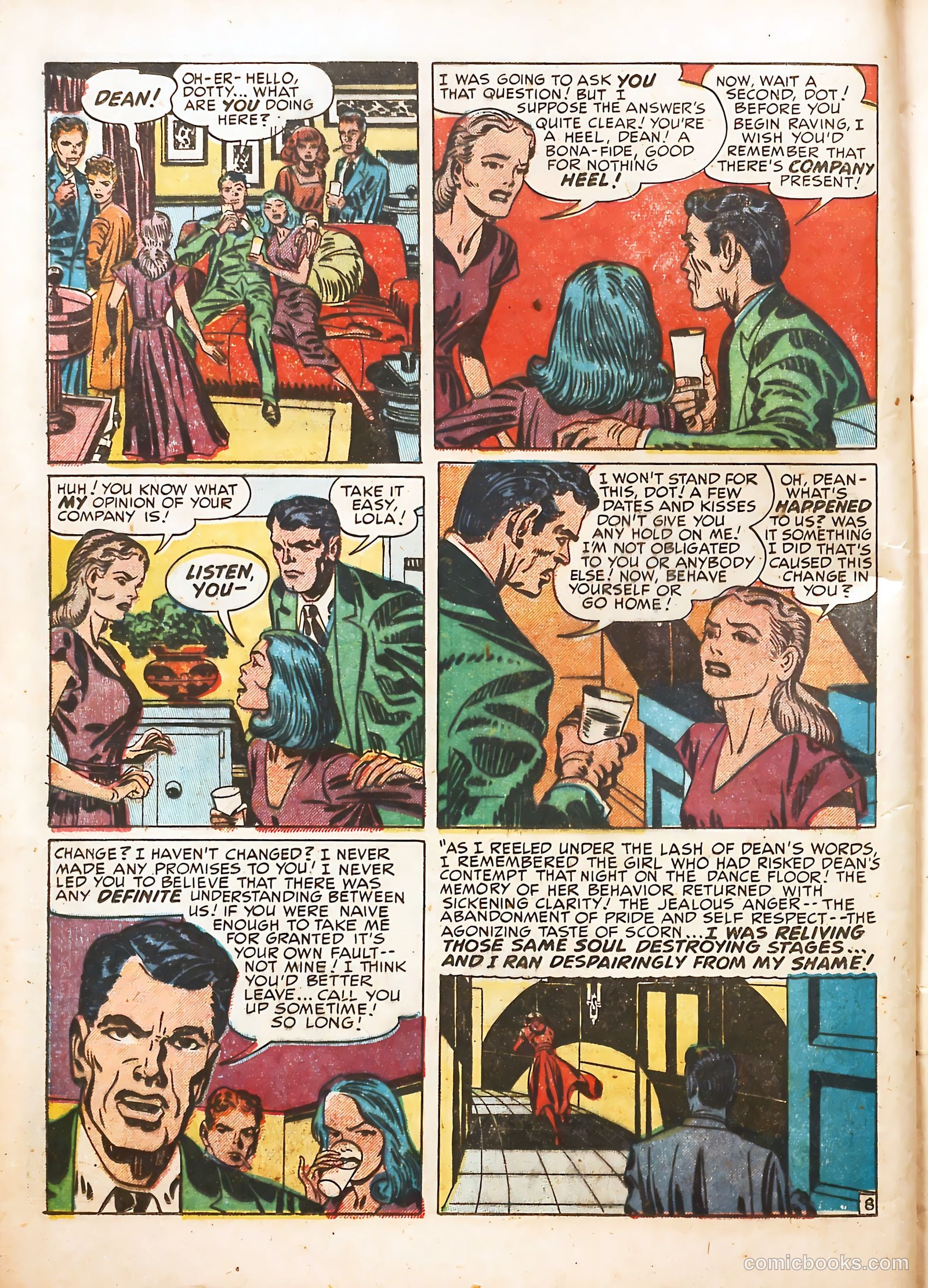 Young Romance #15 (1949) — page 10 of 52