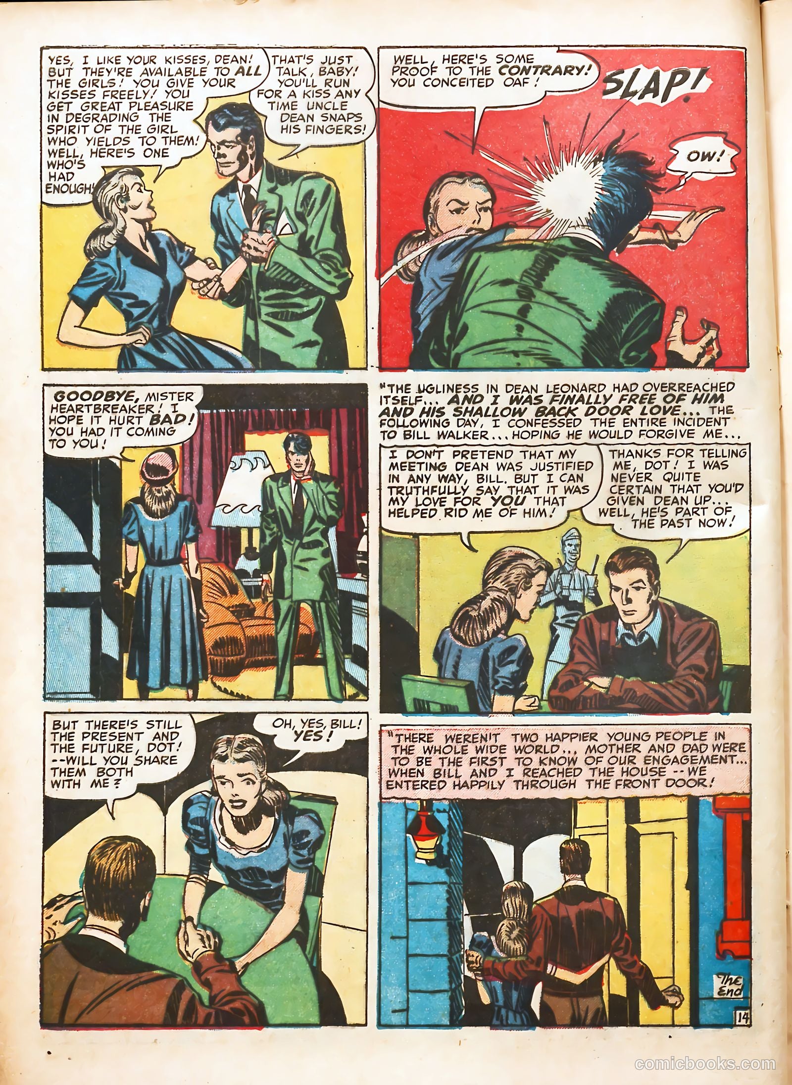 Young Romance #15 (1949) — page 16 of 52