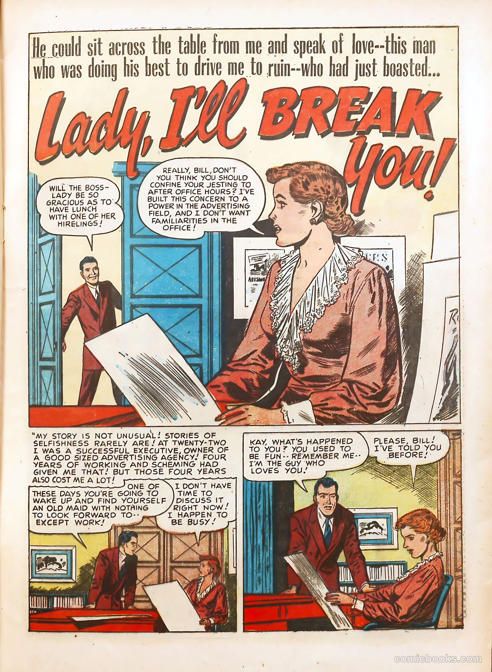 Young Romance #15 (1949) — page 17 of 52