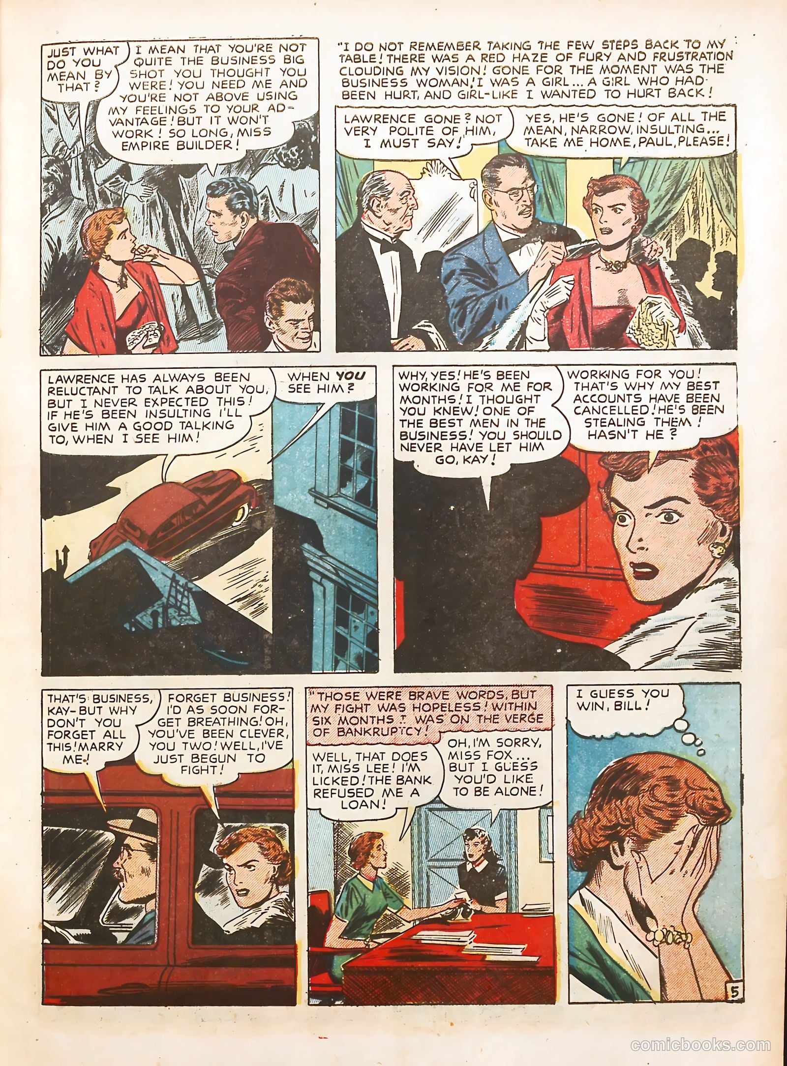 Young Romance #15 (1949) — page 21 of 52
