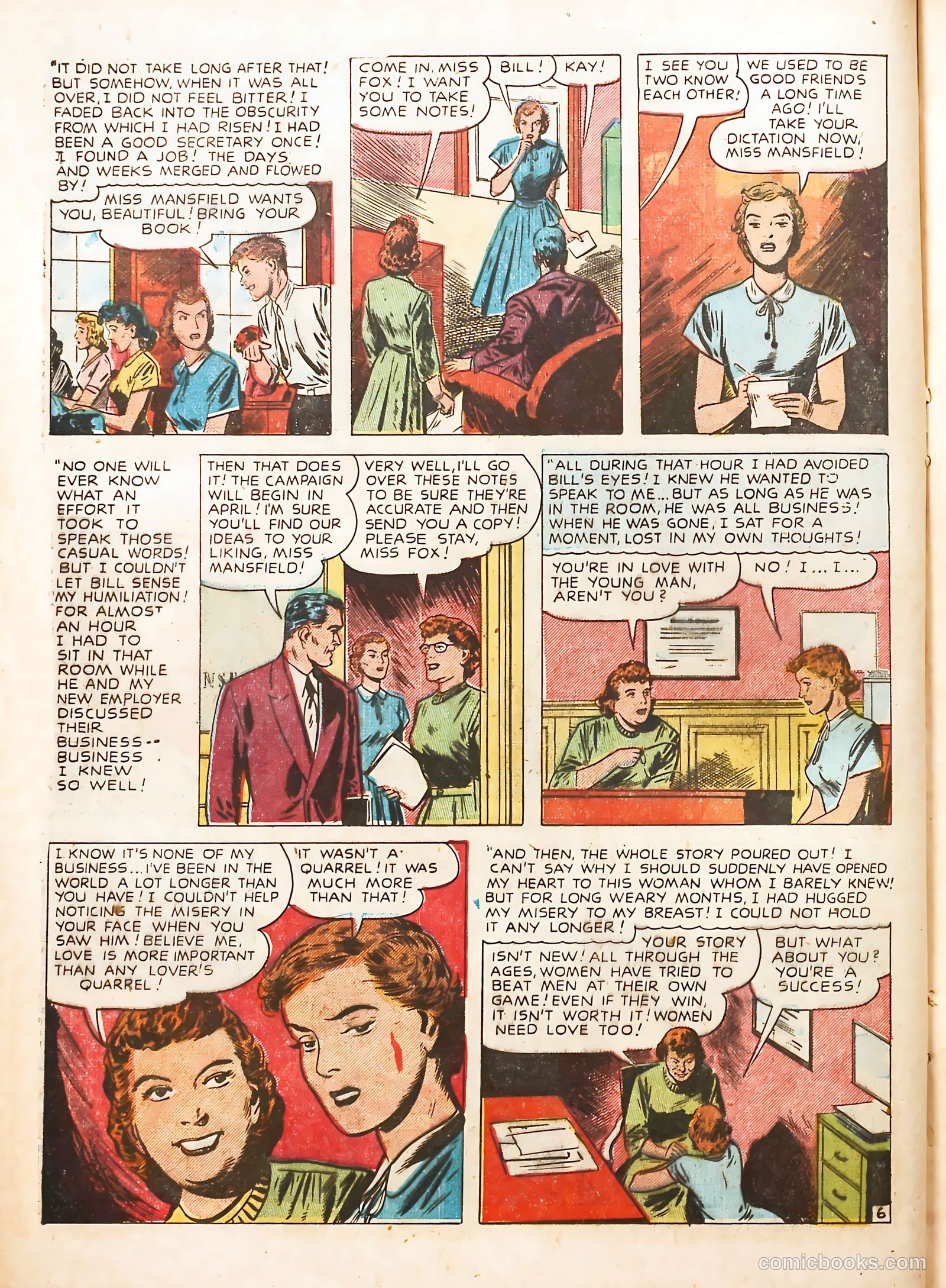 Young Romance #15 (1949) — page 22 of 52