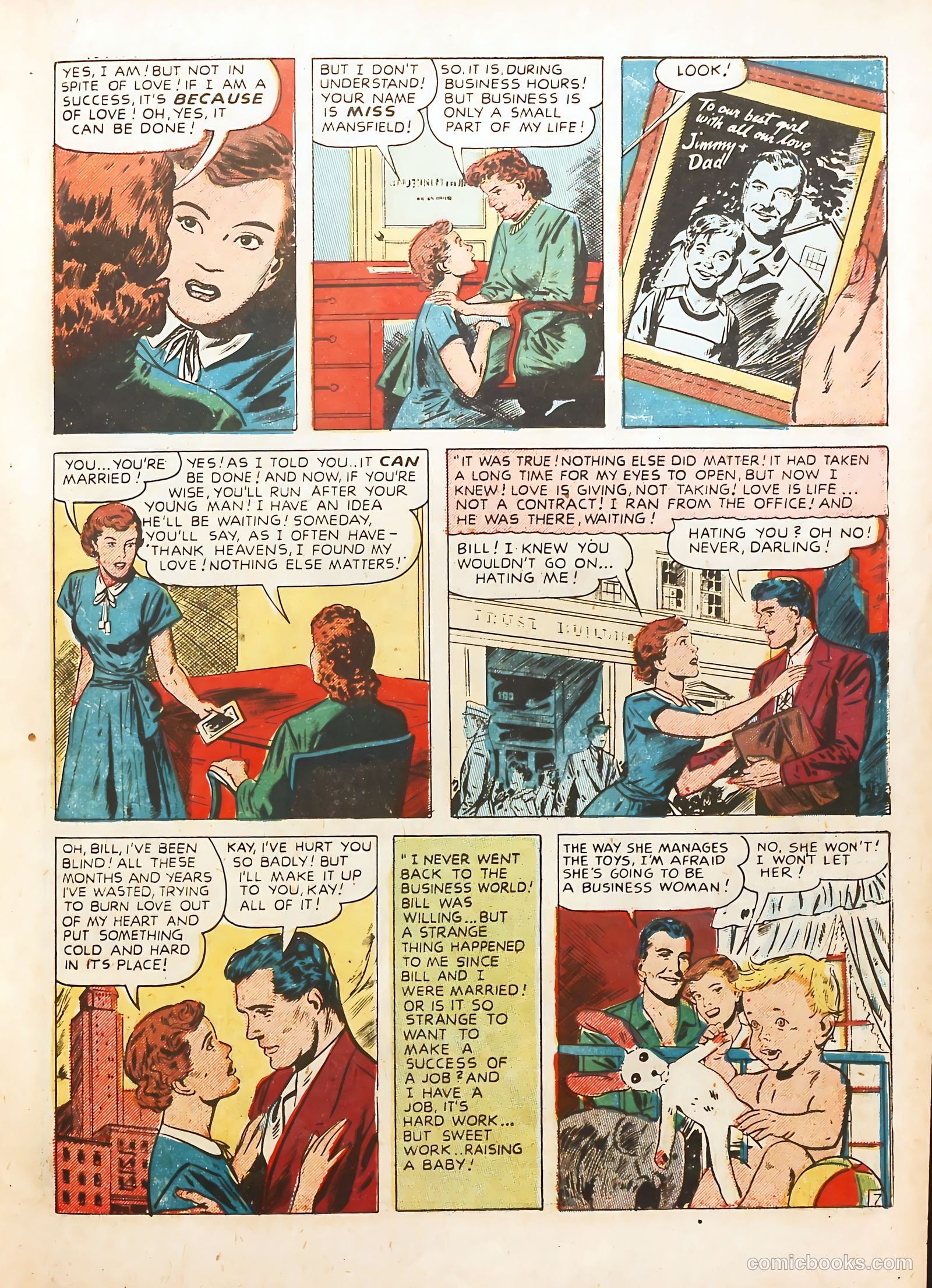 Young Romance #15 (1949) — page 23 of 52